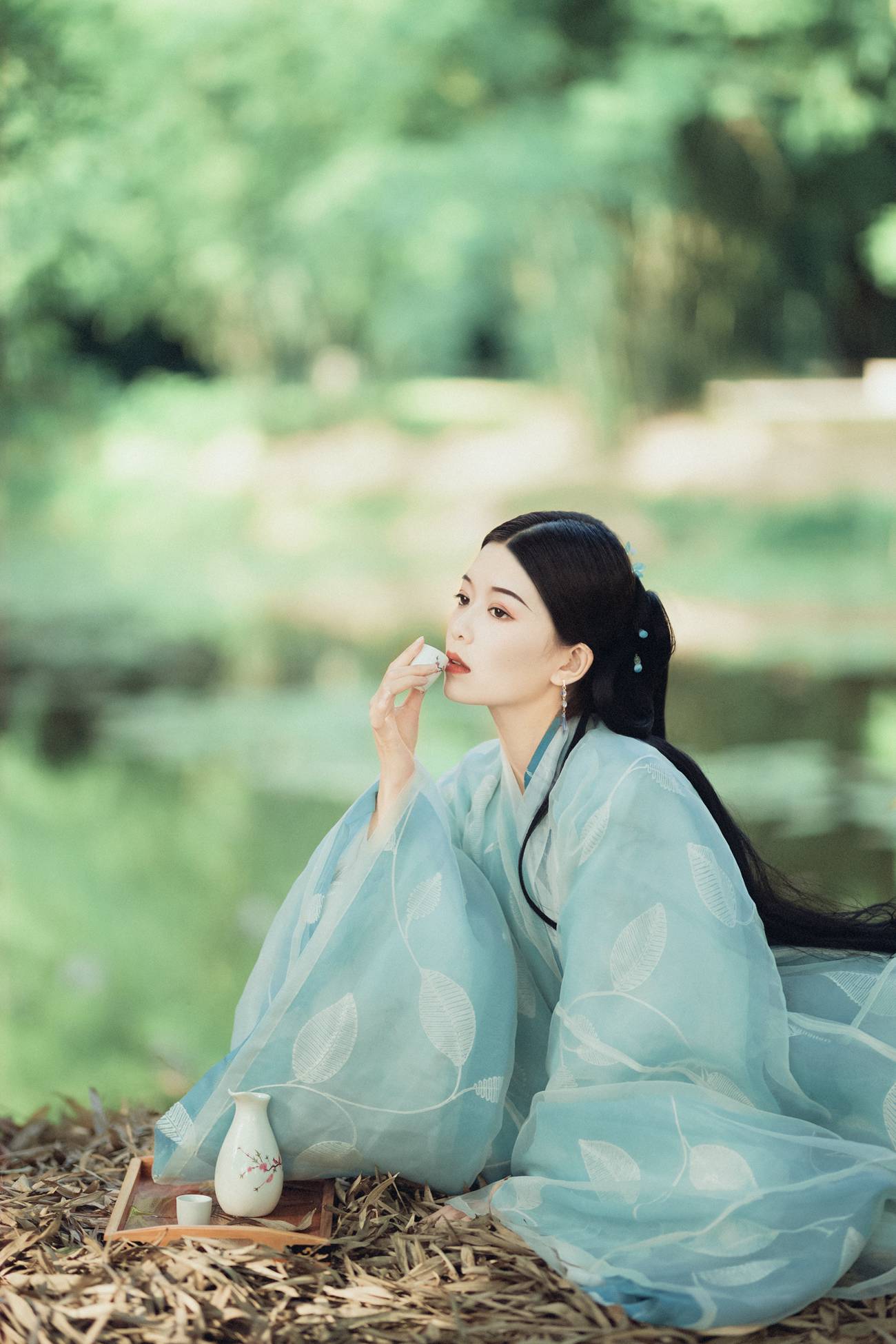 图片[31]-[YITUYU艺图语] 2022.01.10 竹林饮酒 航子 [31P] – 速更版-美库