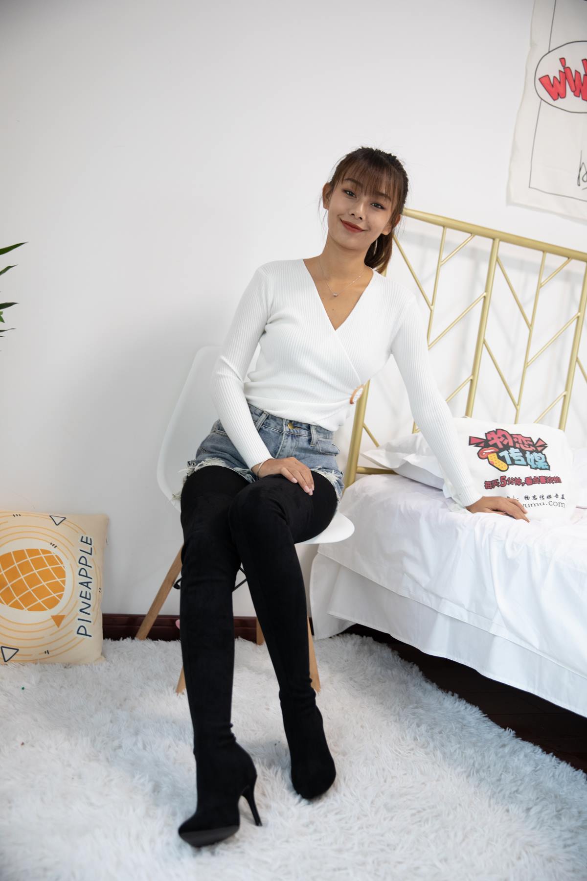 图片[90]-物恋传媒 NO.605 岚岚-雪花与蒲公英[137P] – 速更版-美库