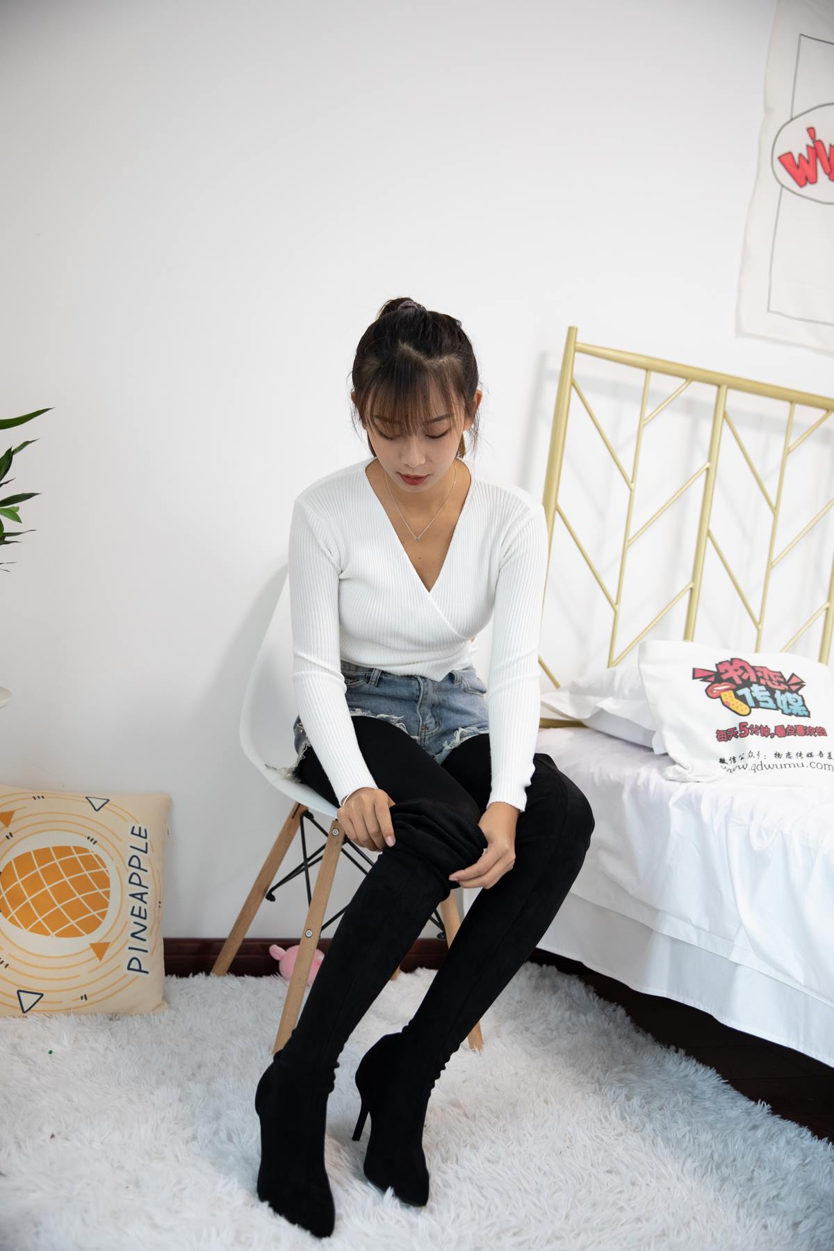 图片[94]-物恋传媒 NO.605 岚岚-雪花与蒲公英[137P] – 速更版-美库