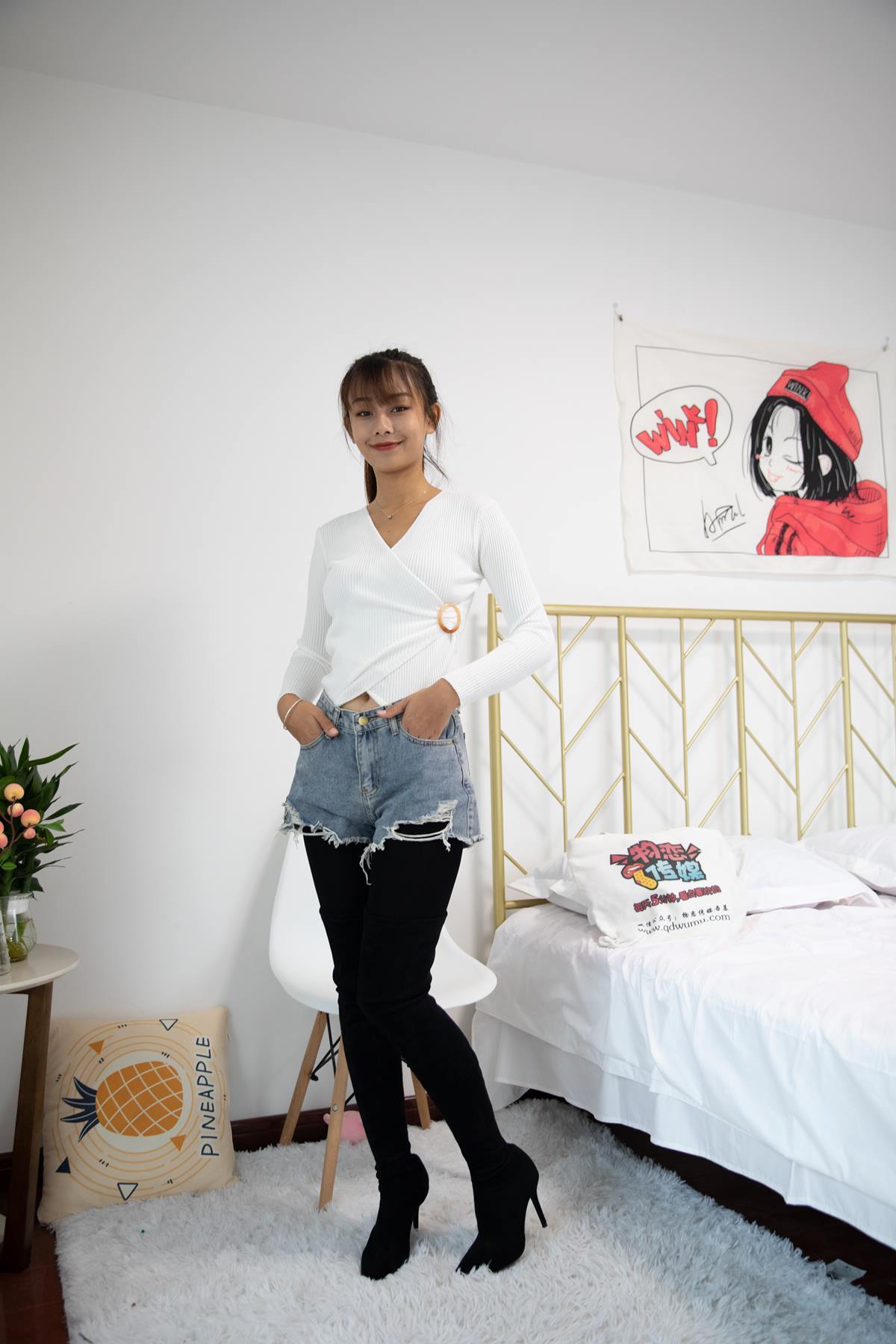 图片[110]-物恋传媒 NO.605 岚岚-雪花与蒲公英[137P] – 速更版-美库