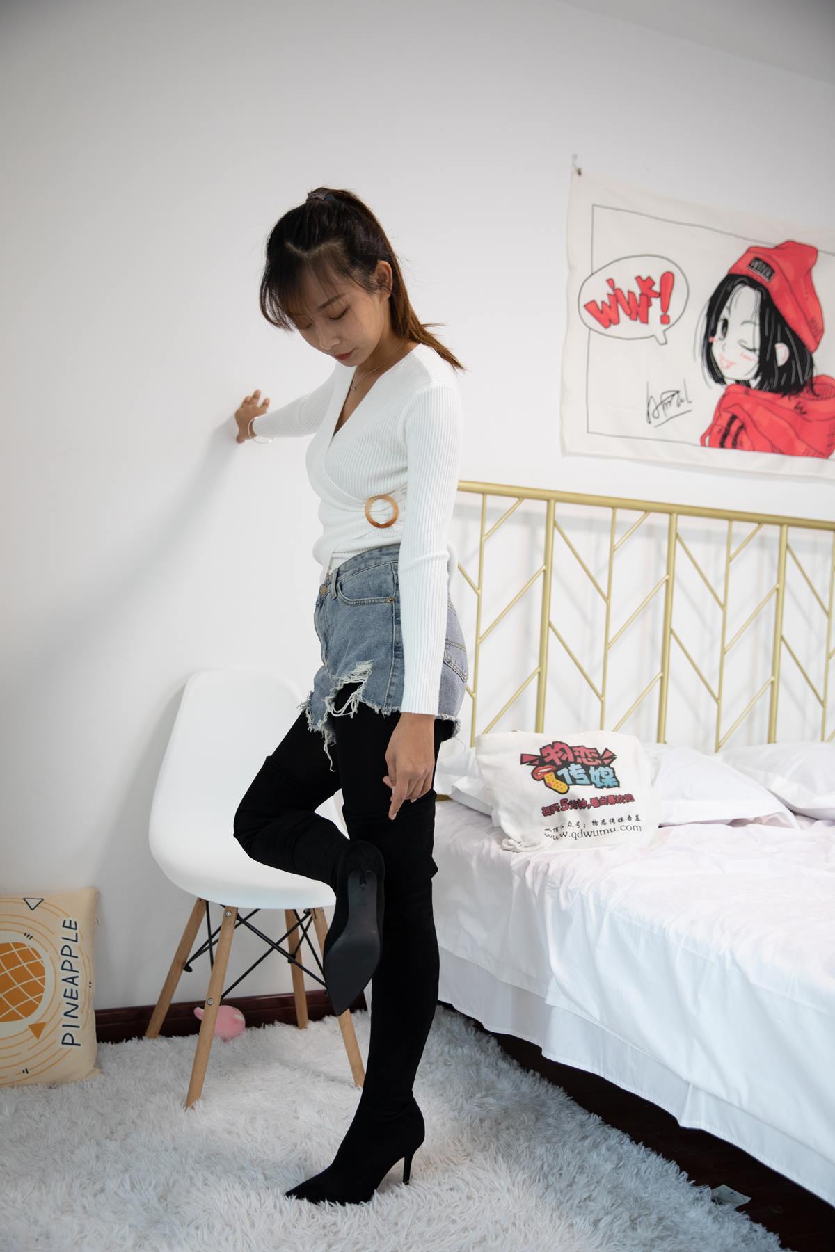 图片[114]-物恋传媒 NO.605 岚岚-雪花与蒲公英[137P] – 速更版-美库