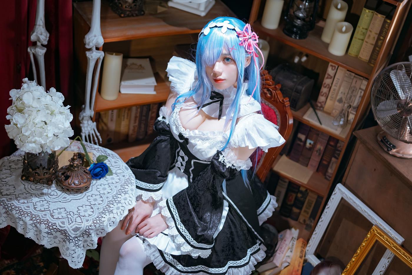 图片[20]-九言 – 雷姆 [22P] – 速更版-美库