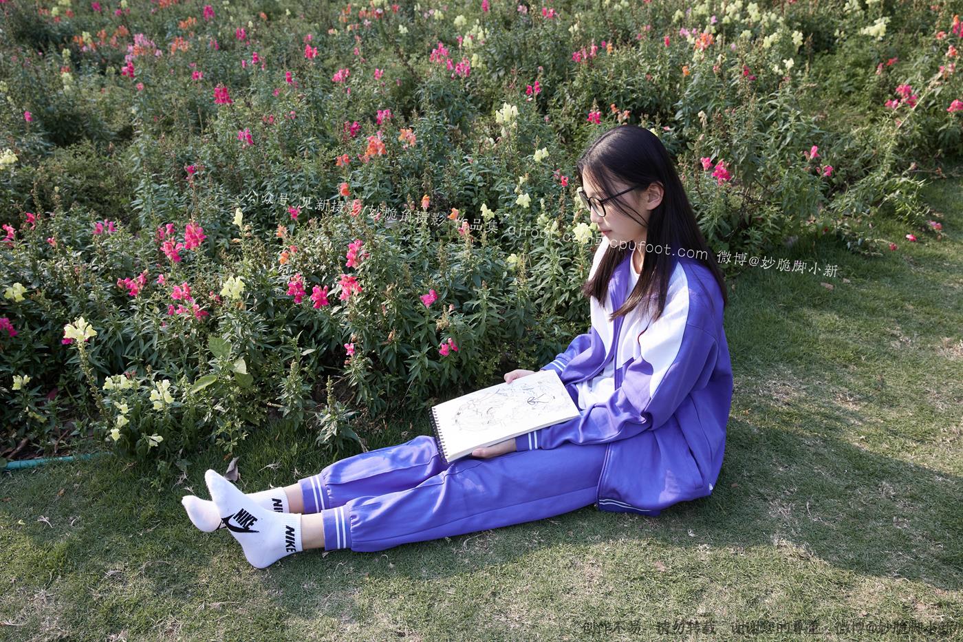 图片[56]-[见新摄影]NO.011 梦回学生时代 公园校服棉袜裸足[295P – 速更版-美库