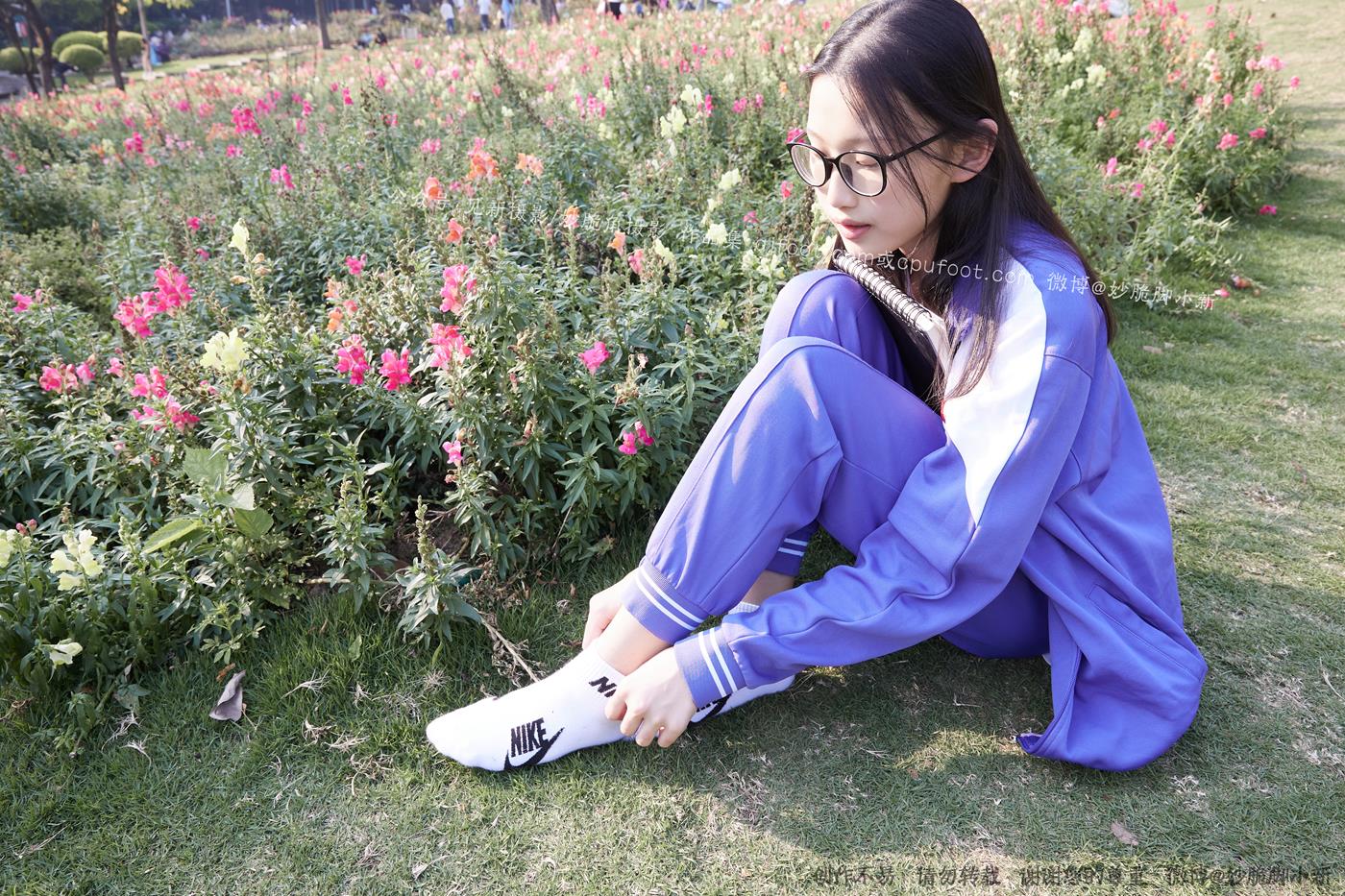 图片[59]-[见新摄影]NO.011 梦回学生时代 公园校服棉袜裸足[295P – 速更版-美库