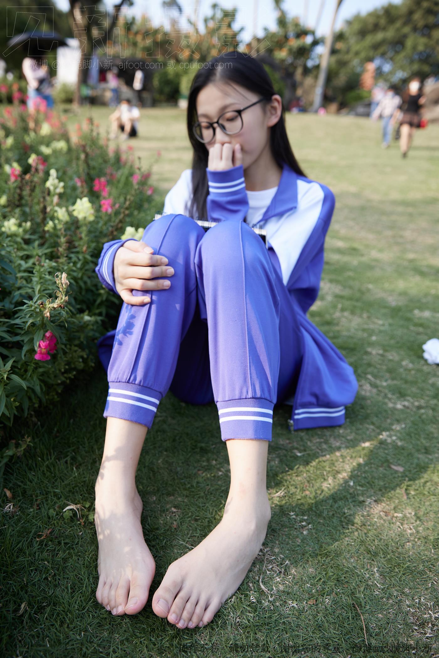 图片[157]-[见新摄影]NO.011 梦回学生时代 公园校服棉袜裸足[295P – 速更版-美库