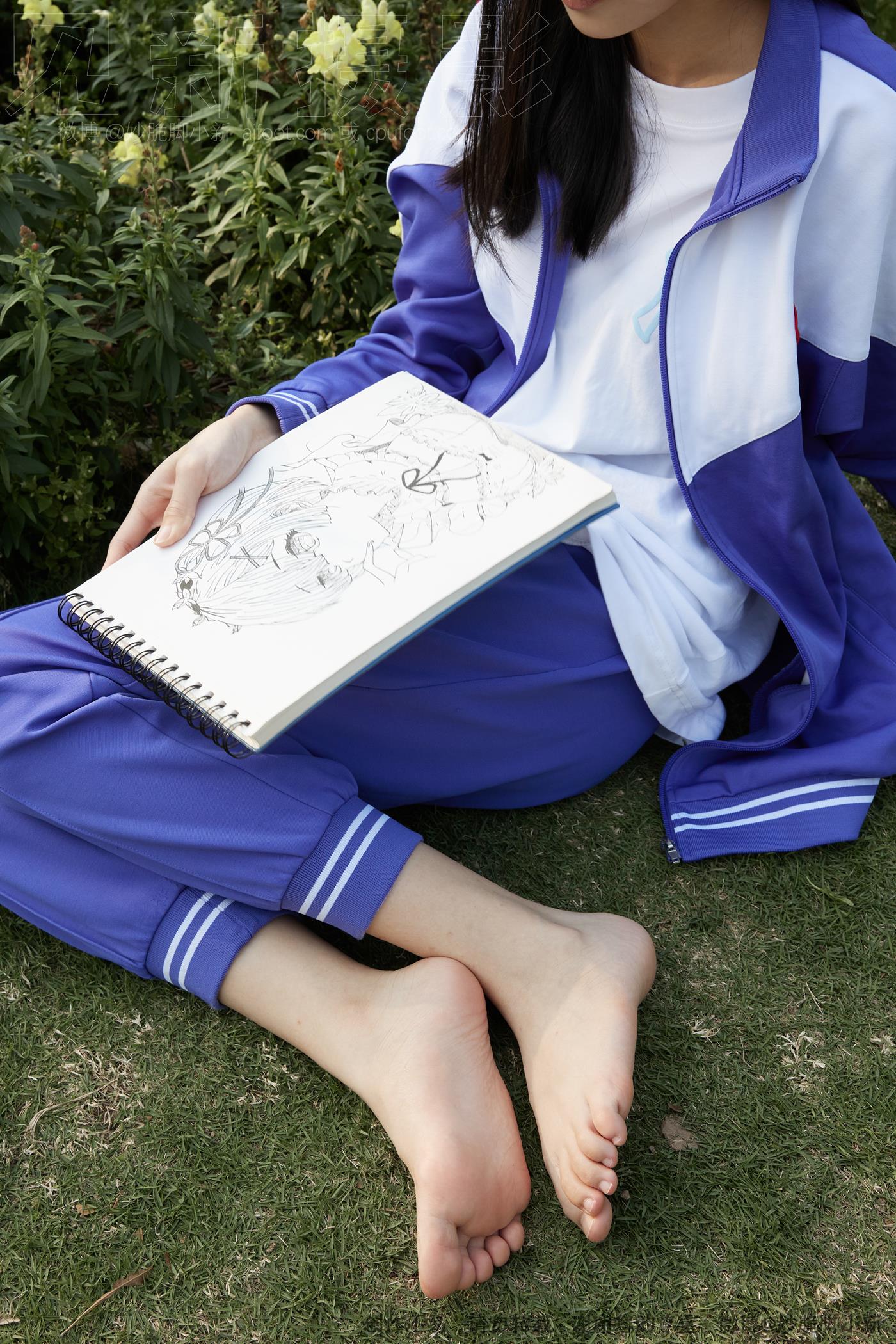 图片[189]-[见新摄影]NO.011 梦回学生时代 公园校服棉袜裸足[295P – 速更版-美库