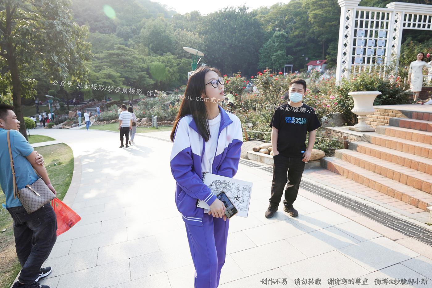 图片[211]-[见新摄影]NO.011 梦回学生时代 公园校服棉袜裸足[295P – 速更版-美库