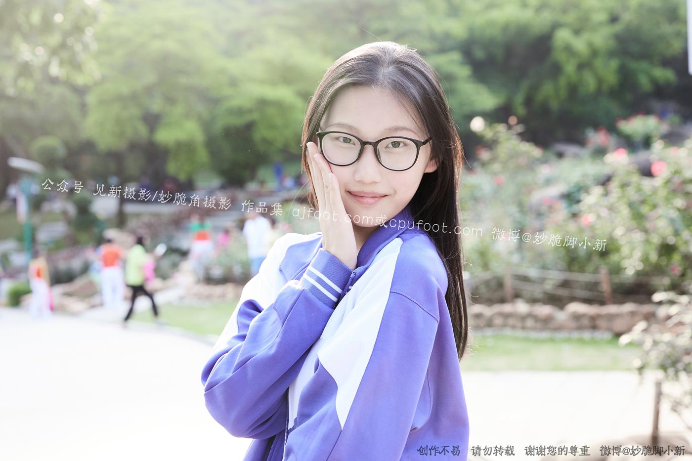 图片[215]-[见新摄影]NO.011 梦回学生时代 公园校服棉袜裸足[295P – 速更版-美库