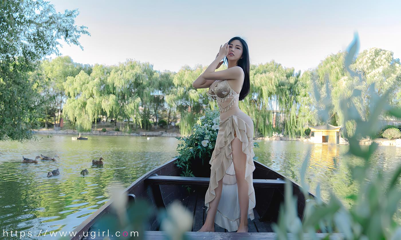 图片[25]-[爱尤物]2022 NO.2414 执笔春生 娜露[35P] – 速更版-美库