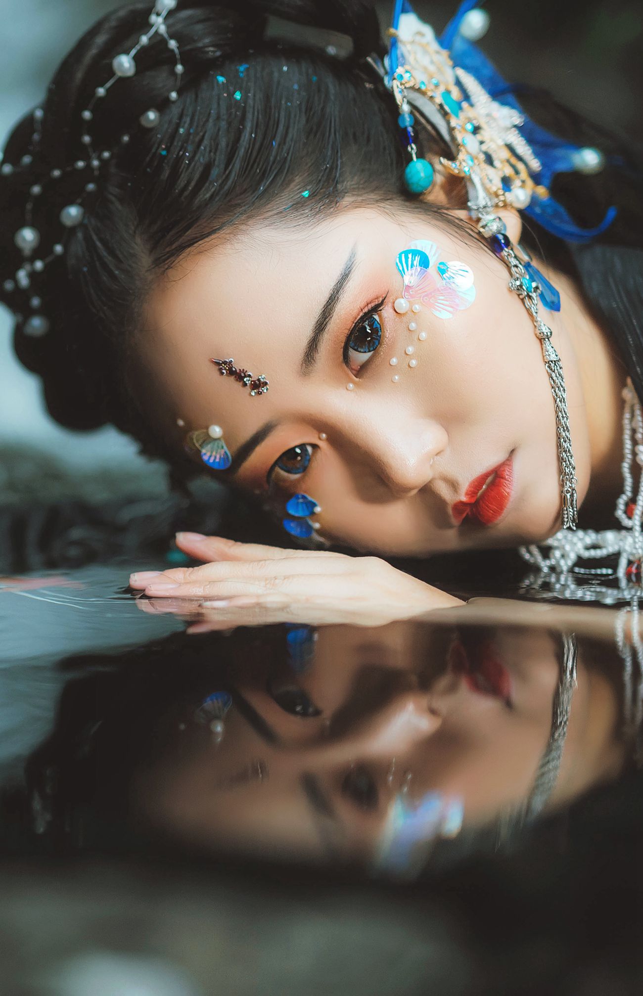 图片[13]-[YITUYU艺图语] 2022.01.13 仙鲤 蓝鸢 [20P] – 速更版-美库