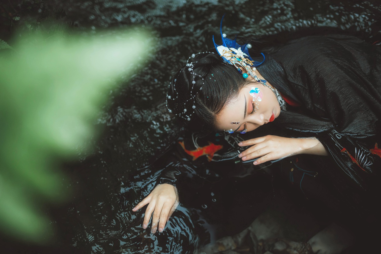 图片[14]-[YITUYU艺图语] 2022.01.13 仙鲤 蓝鸢 [20P] – 速更版-美库