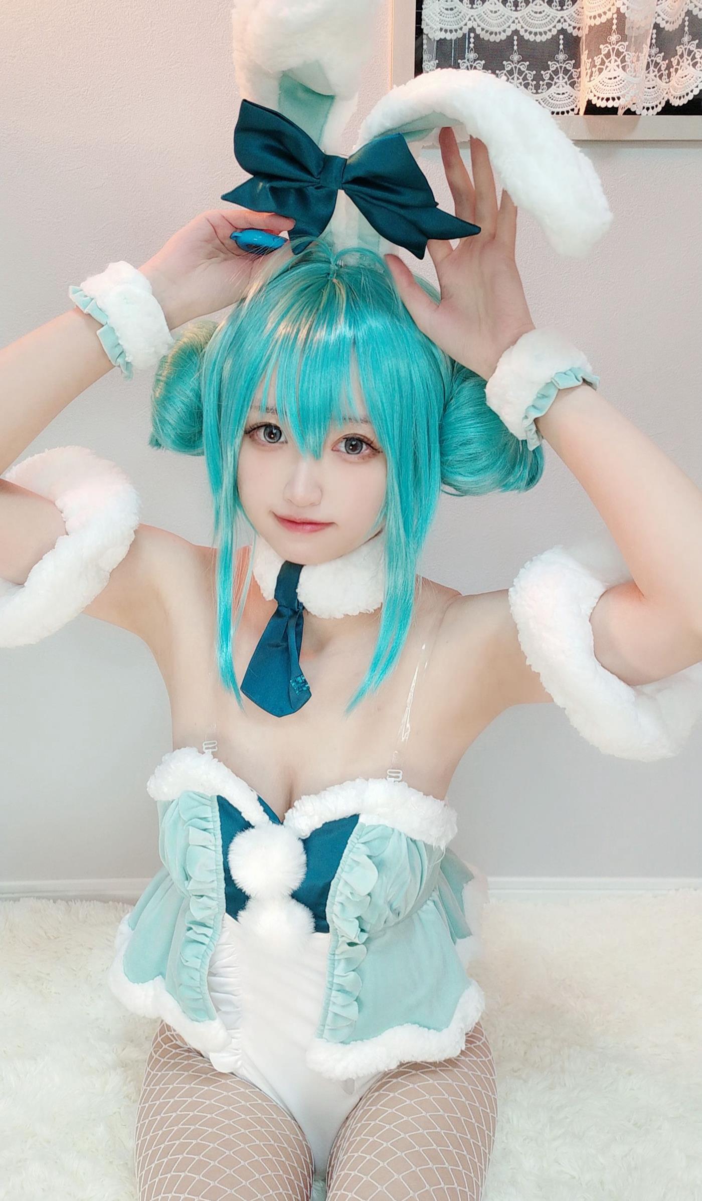 图片[10]-千阳(ちよ)   初音兔女郎 [27P] – 速更版-美库