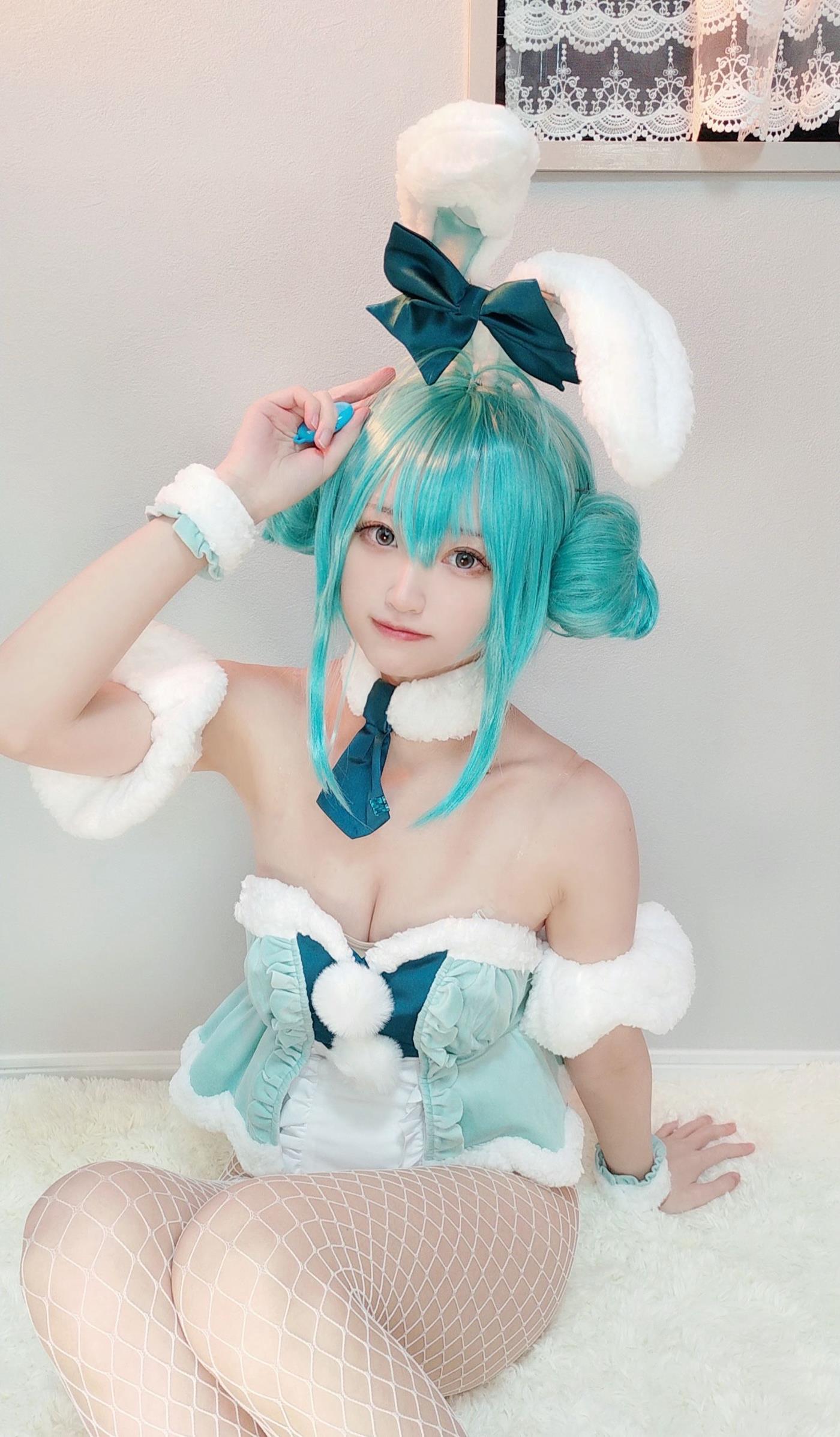 图片[13]-千阳(ちよ)   初音兔女郎 [27P] – 速更版-美库