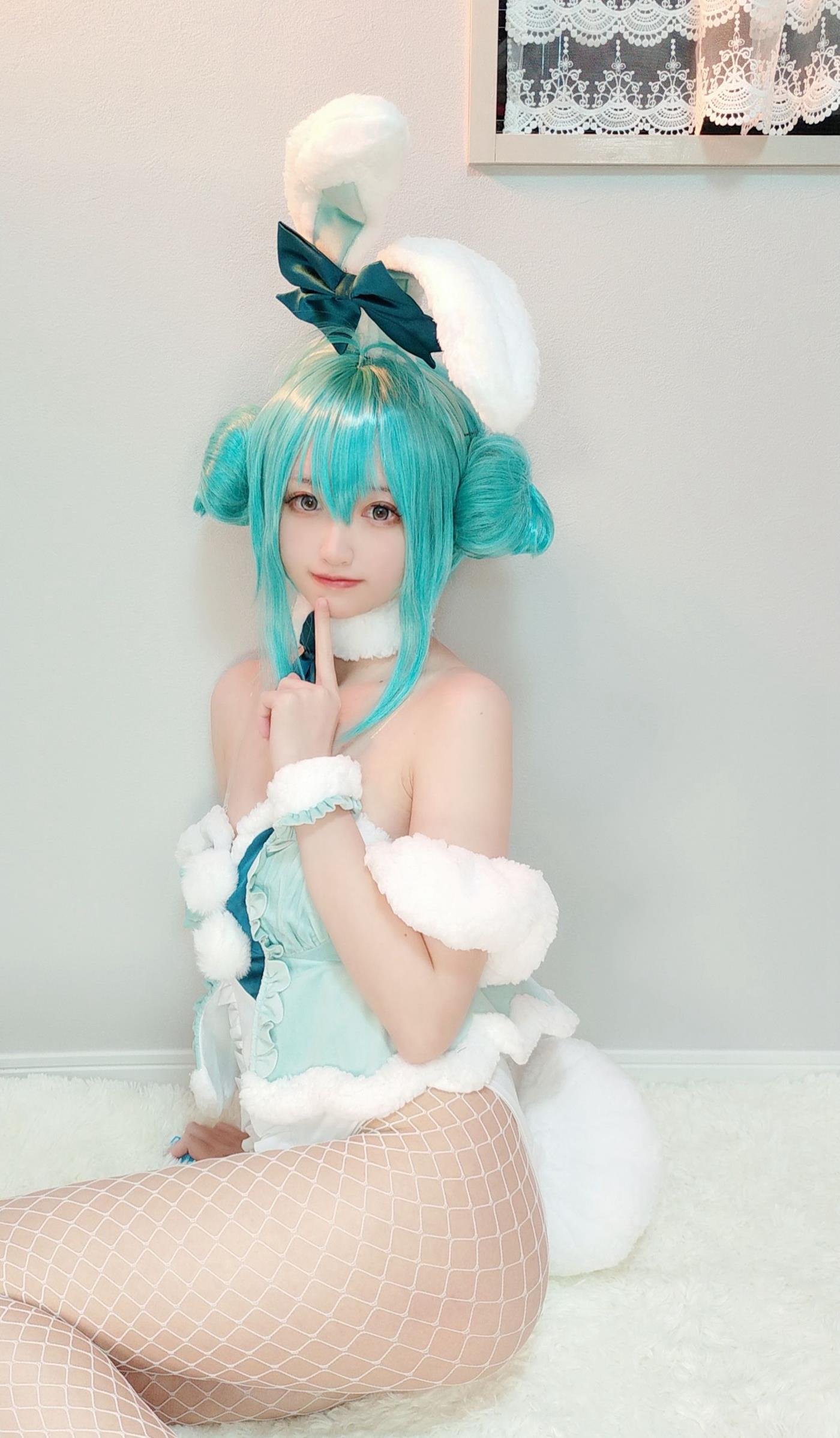 图片[16]-千阳(ちよ)   初音兔女郎 [27P] – 速更版-美库