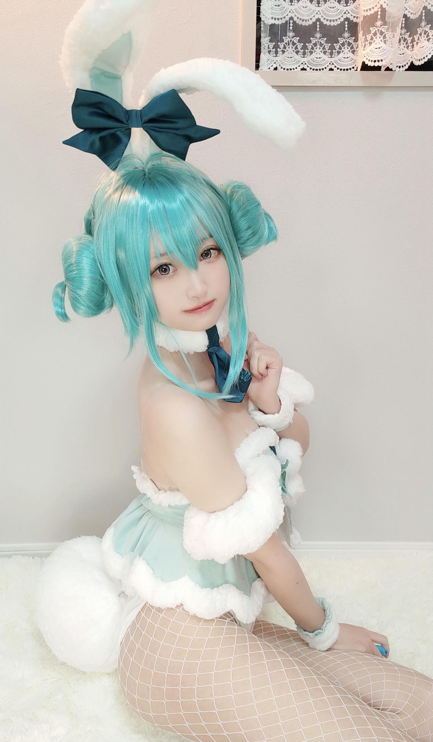 图片[17]-千阳(ちよ)   初音兔女郎 [27P] – 速更版-美库