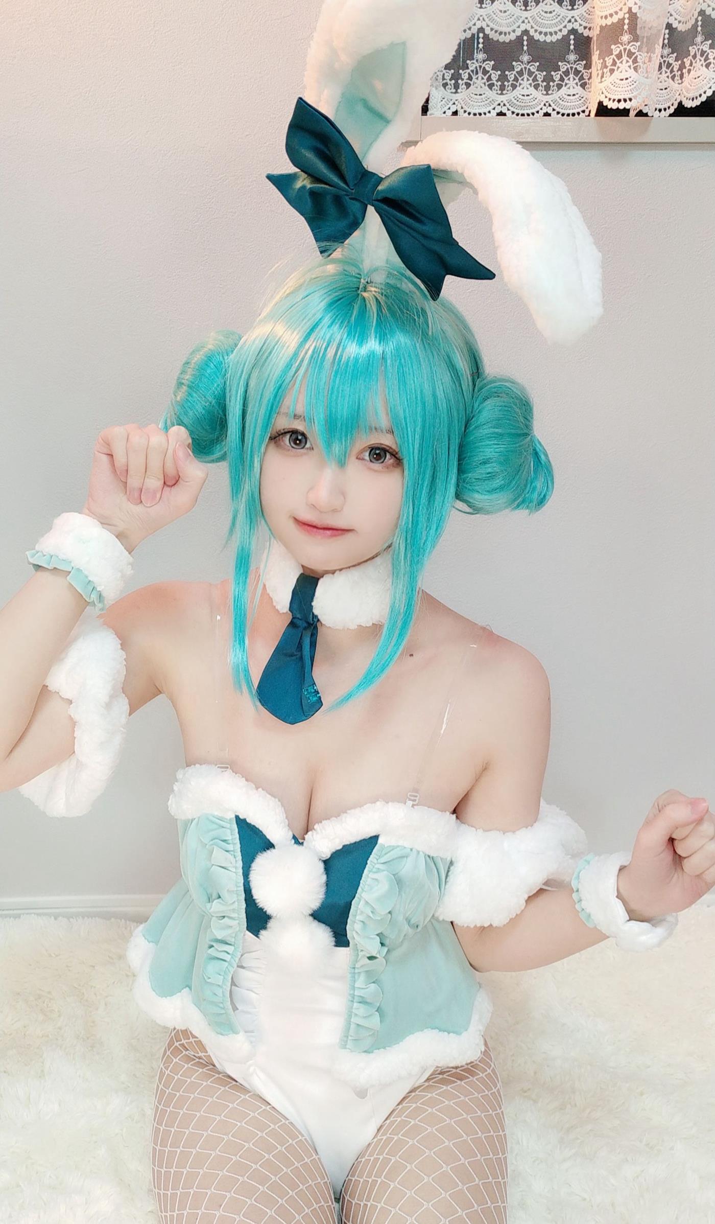 图片[18]-千阳(ちよ)   初音兔女郎 [27P] – 速更版-美库