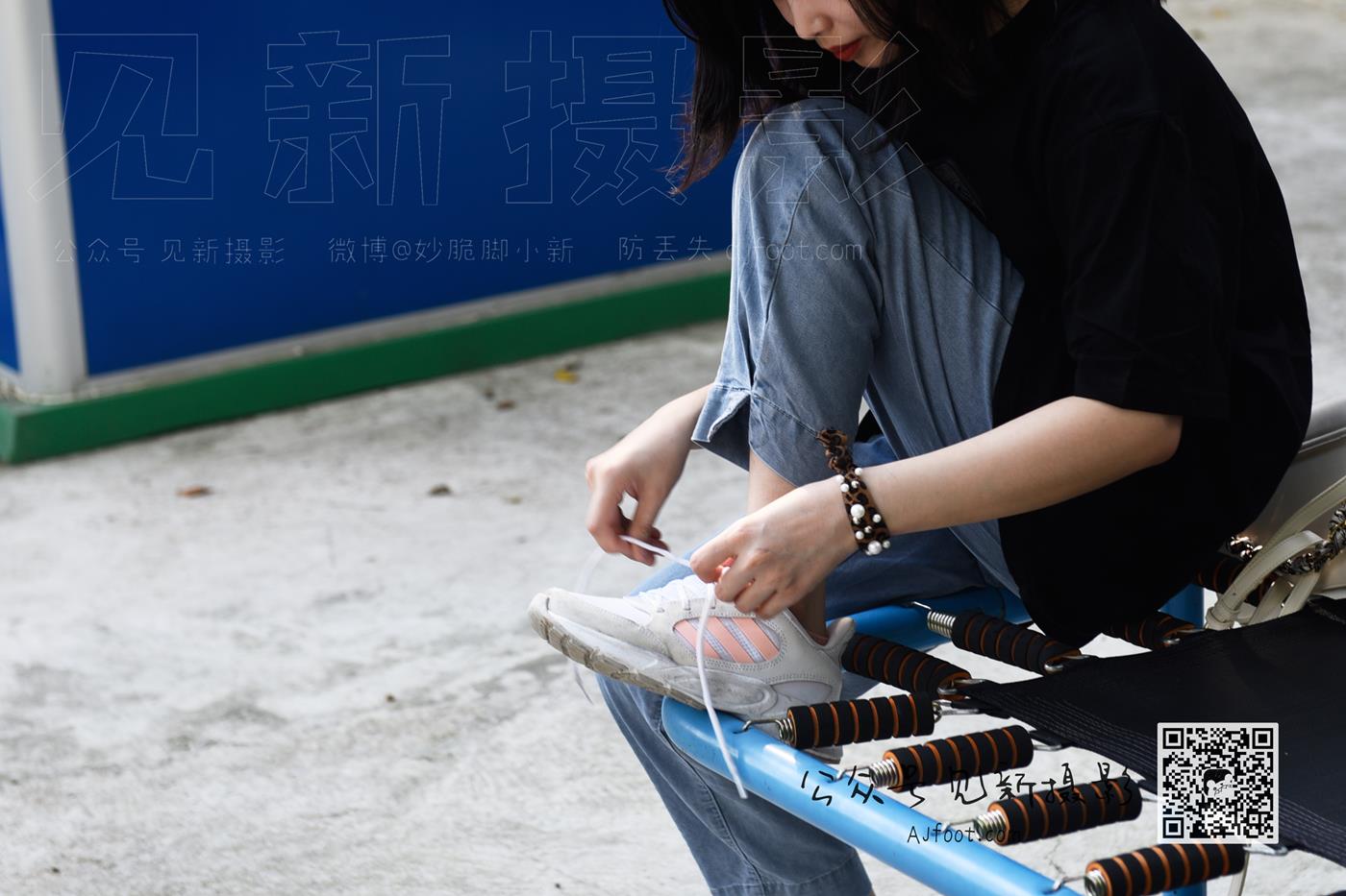 图片[54]-[见新摄影]NO.013 大学护理美女户外牛仔裤棉袜[63P] – 速更版-美库