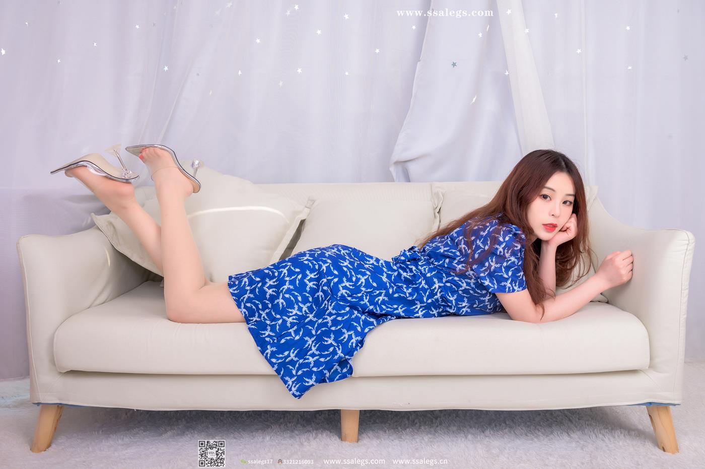 图片[80]-[SSA丝社]超清写真 NO.419 媛媛法式碎花裙肉丝写真(上)[122P] – 速更版-美库