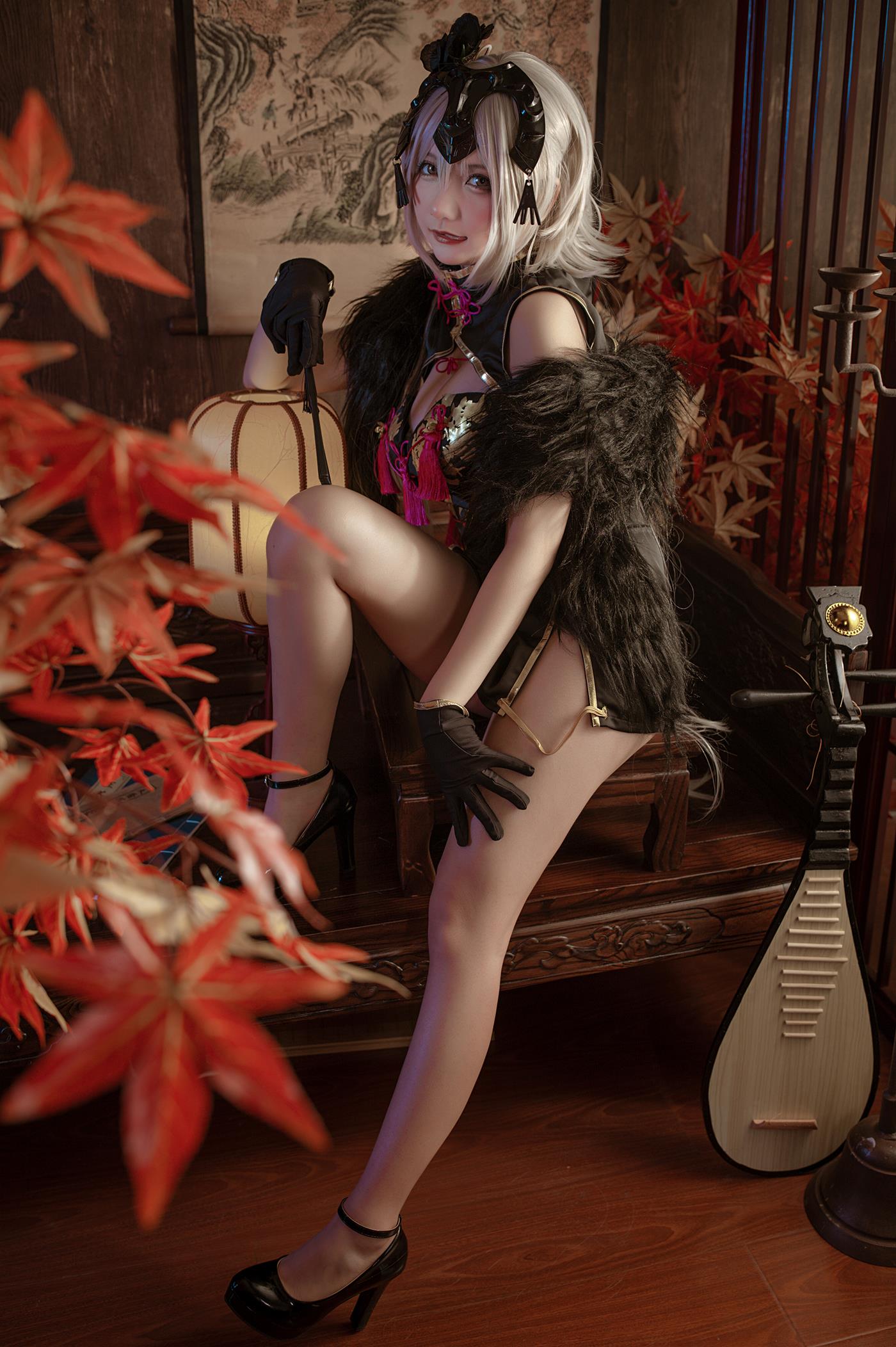 图片[24]-是一只熊仔吗 – 黑贞 同人旗袍[24P] – 速更版-美库