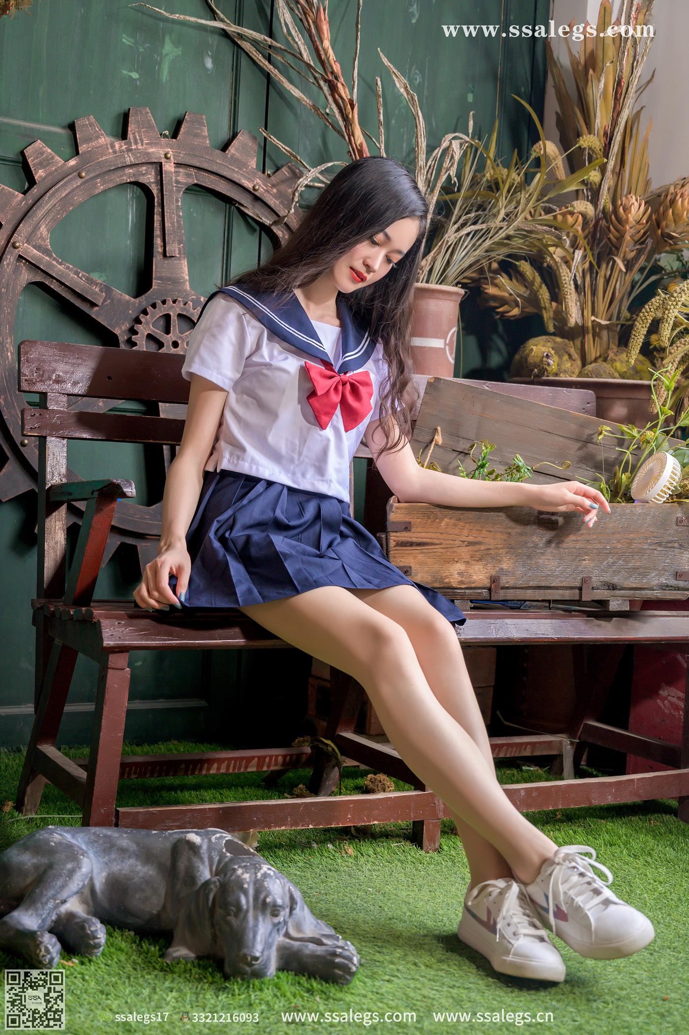 图片[14]-[SSA丝社]超清写真 NO.421 漫漫白色jk制服肉丝写真(上)[135P] – 速更版-美库