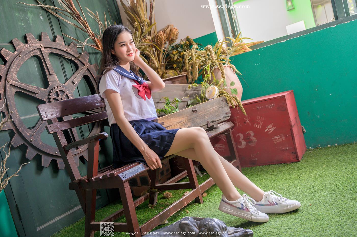 图片[20]-[SSA丝社]超清写真 NO.421 漫漫白色jk制服肉丝写真(上)[135P] – 速更版-美库