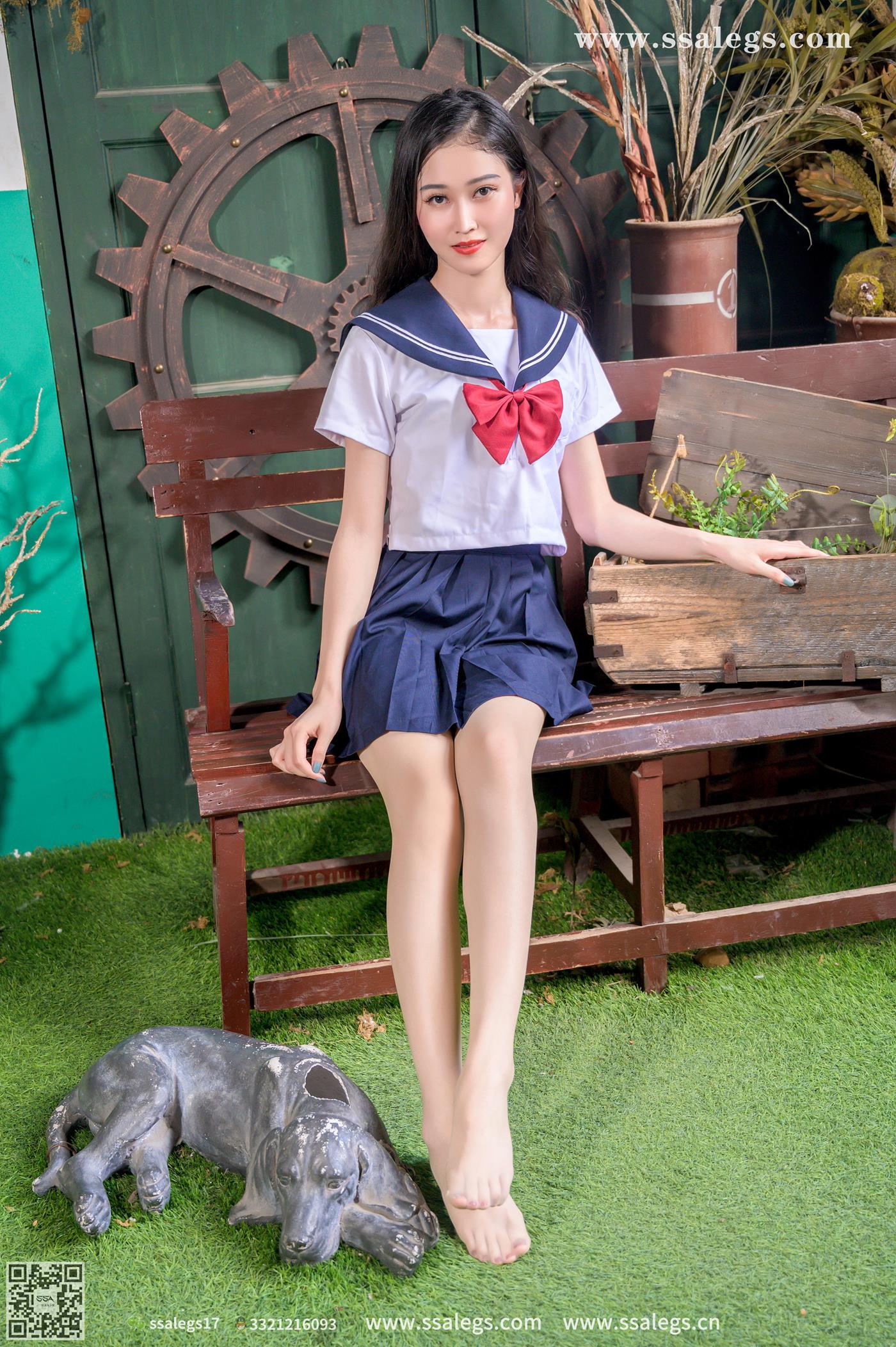 图片[51]-[SSA丝社]超清写真 NO.421 漫漫白色jk制服肉丝写真(上)[135P] – 速更版-美库