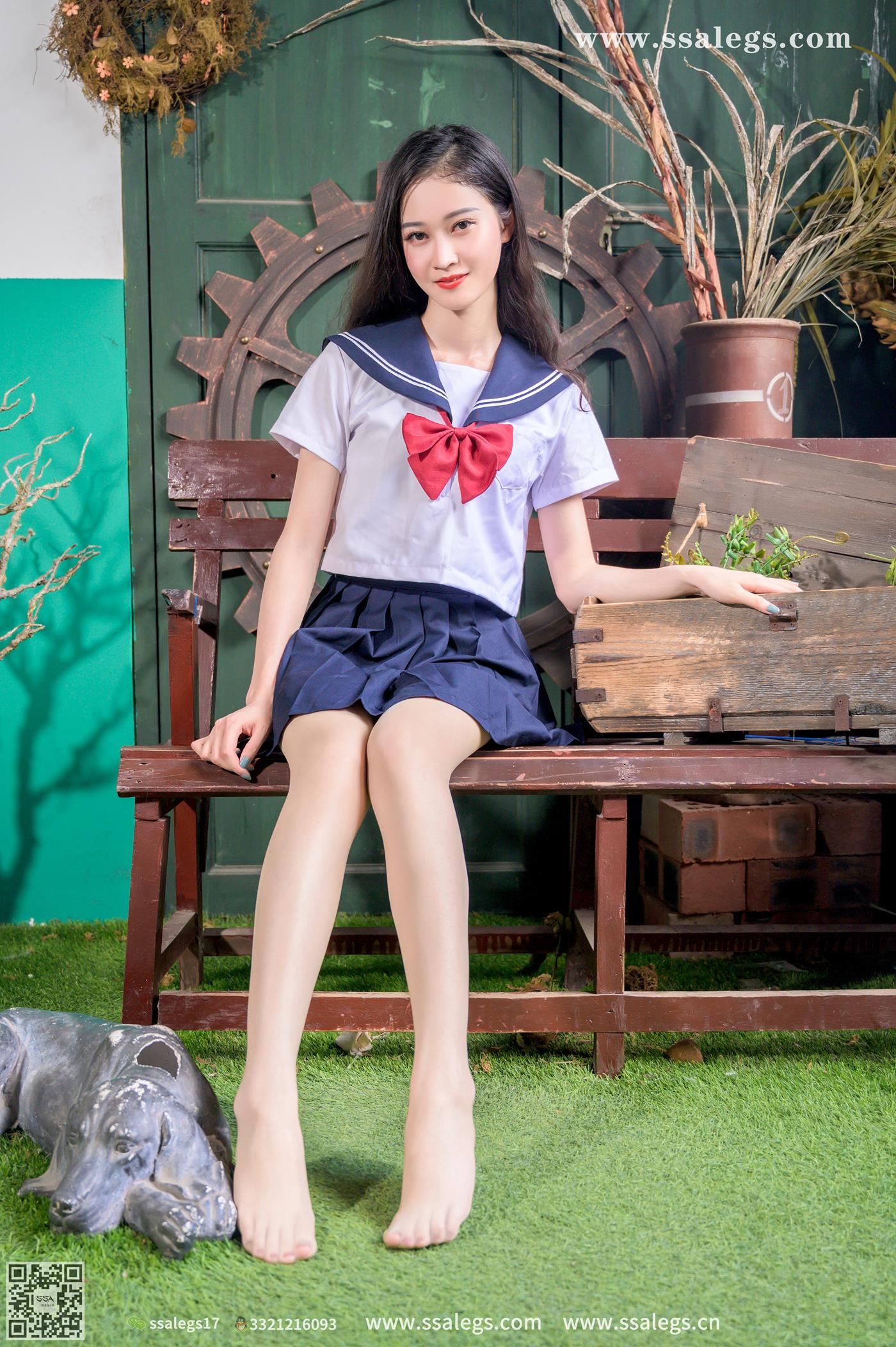 图片[53]-[SSA丝社]超清写真 NO.421 漫漫白色jk制服肉丝写真(上)[135P] – 速更版-美库