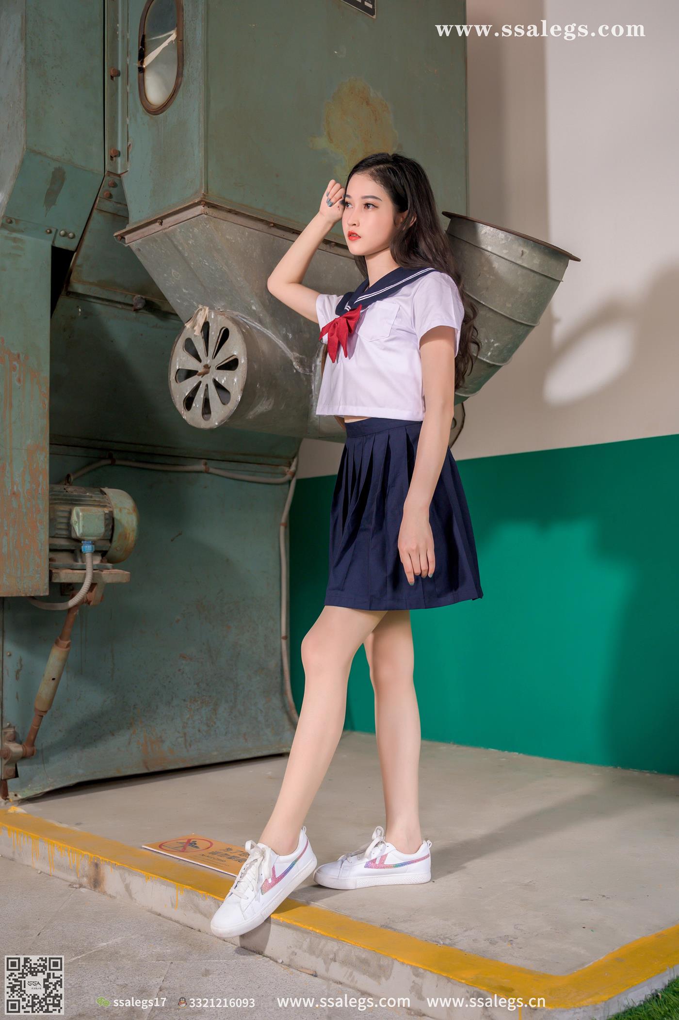 图片[103]-[SSA丝社]超清写真 NO.421 漫漫白色jk制服肉丝写真(上)[135P] – 速更版-美库