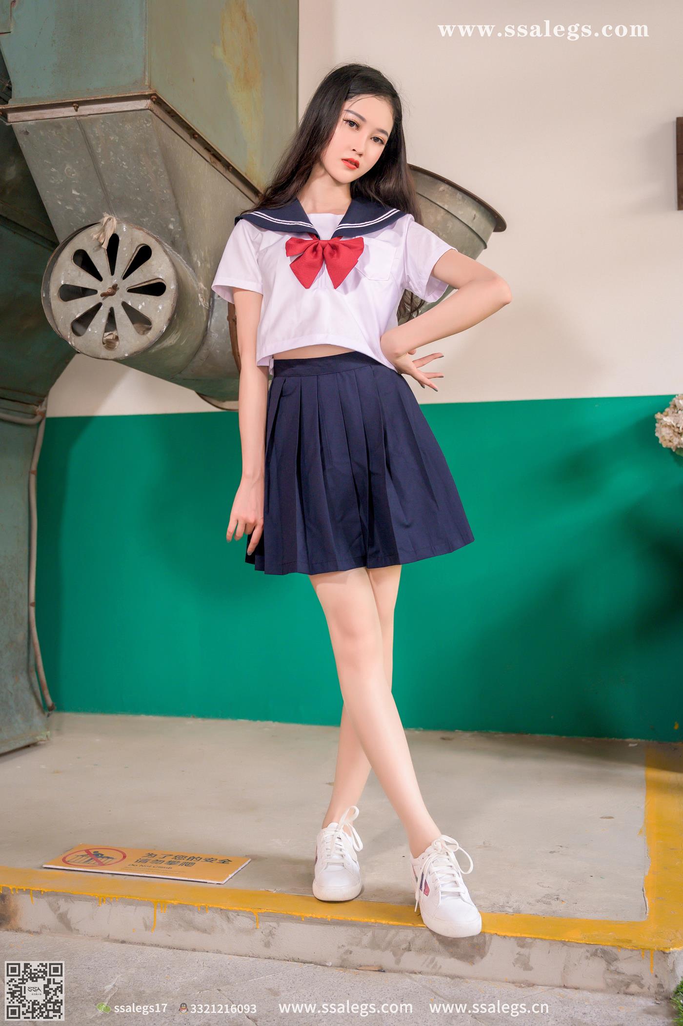 图片[107]-[SSA丝社]超清写真 NO.421 漫漫白色jk制服肉丝写真(上)[135P] – 速更版-美库