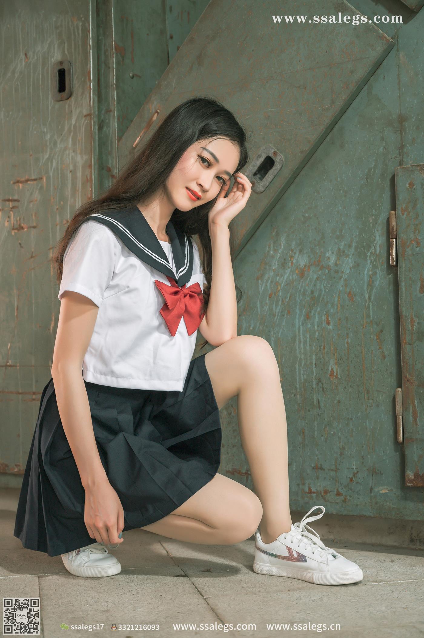 图片[114]-[SSA丝社]超清写真 NO.421 漫漫白色jk制服肉丝写真(上)[135P] – 速更版-美库