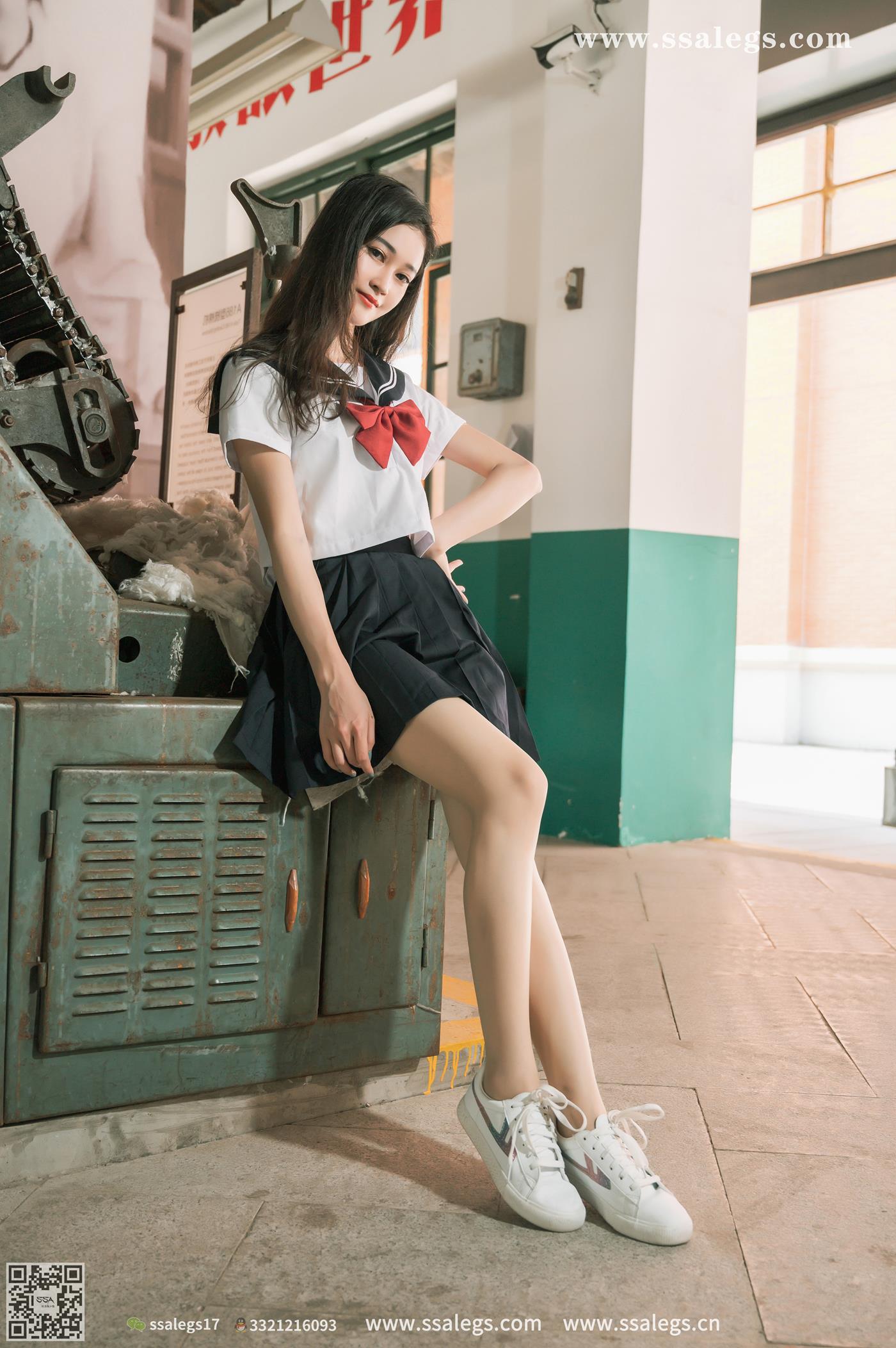 图片[123]-[SSA丝社]超清写真 NO.421 漫漫白色jk制服肉丝写真(上)[135P] – 速更版-美库