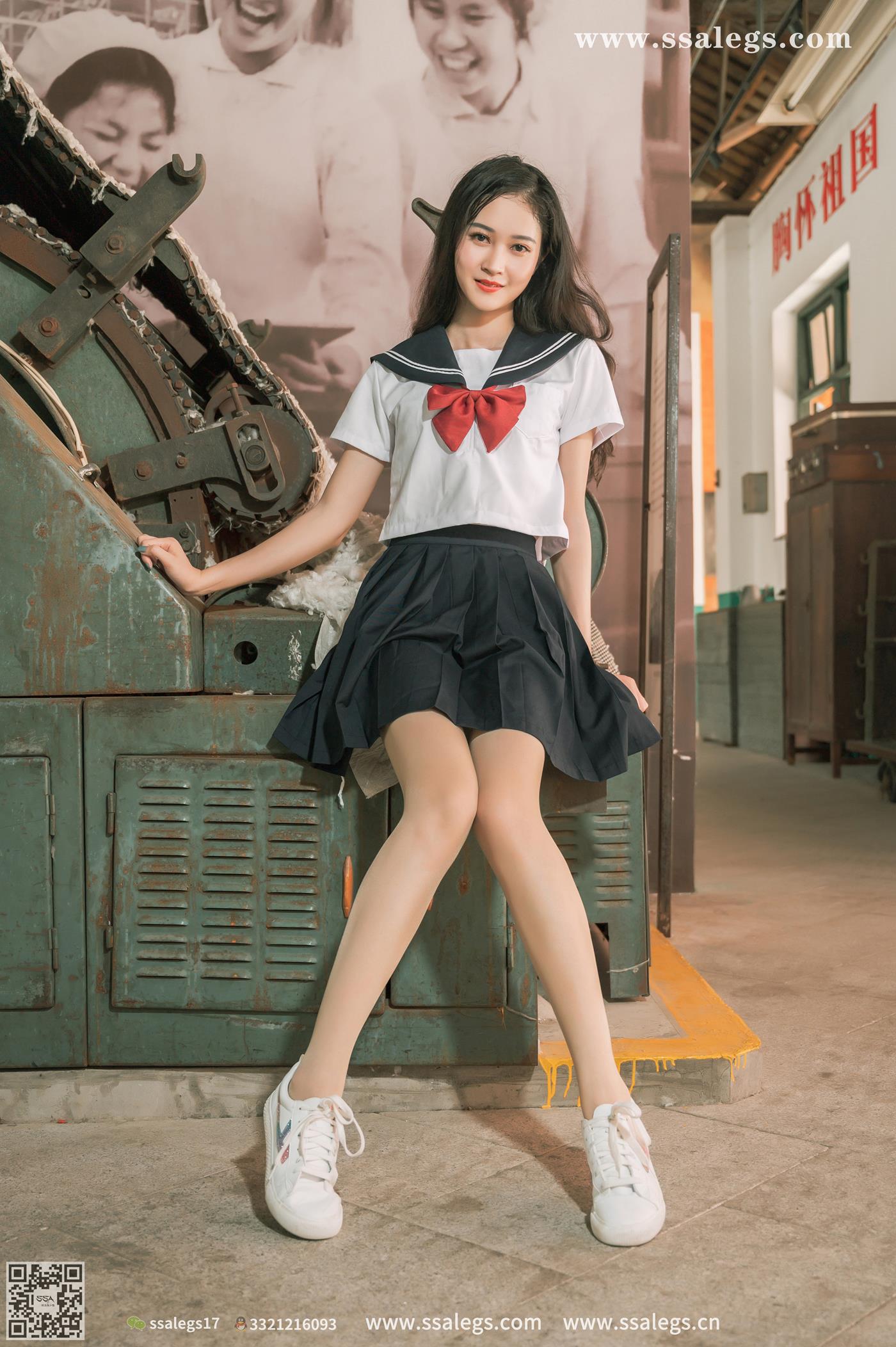 图片[125]-[SSA丝社]超清写真 NO.421 漫漫白色jk制服肉丝写真(上)[135P] – 速更版-美库