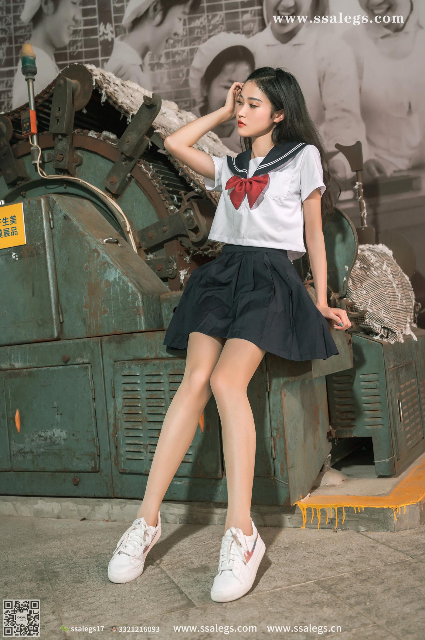 图片[129]-[SSA丝社]超清写真 NO.421 漫漫白色jk制服肉丝写真(上)[135P] – 速更版-美库