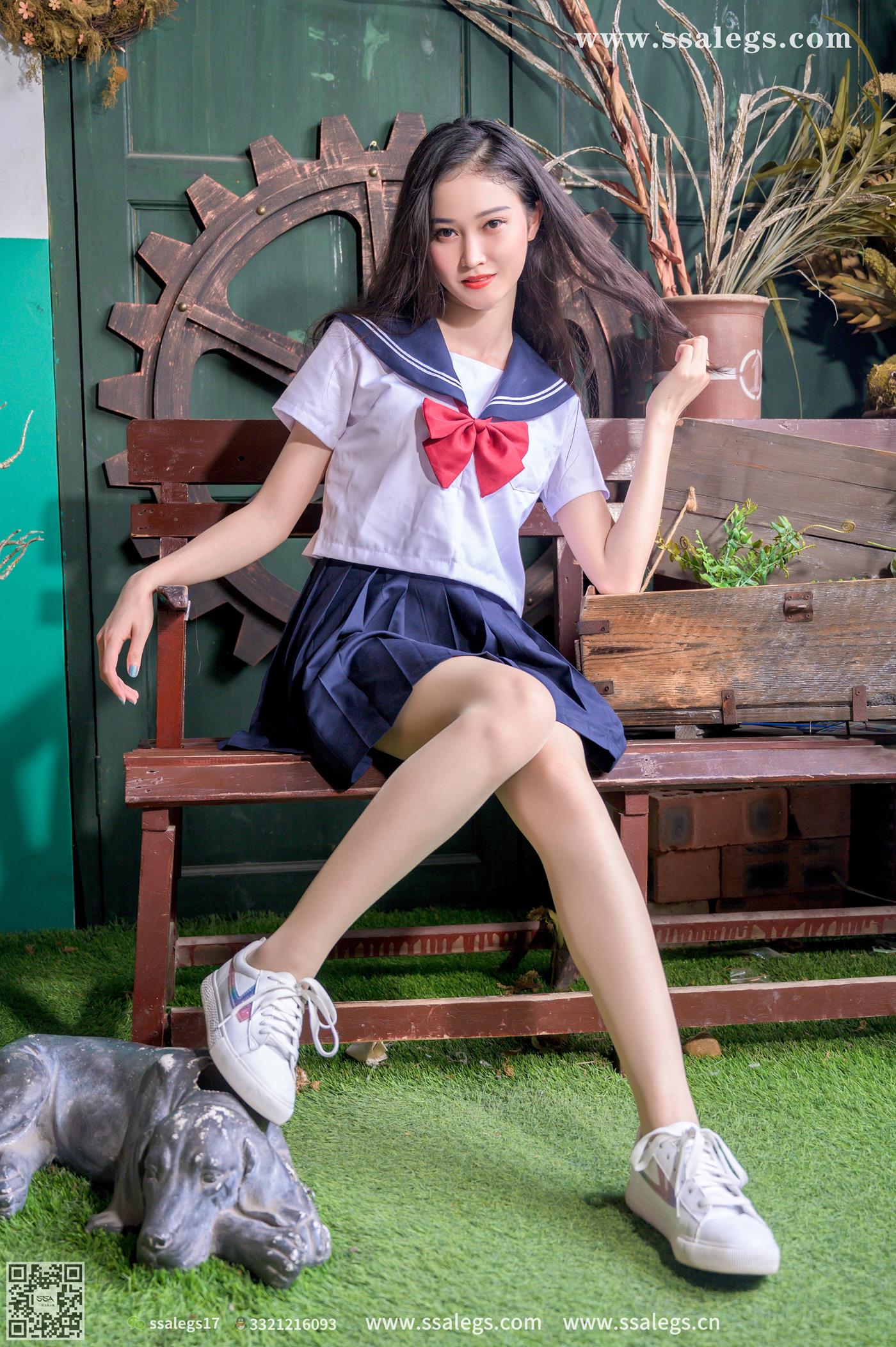 图片[134]-[SSA丝社]超清写真 NO.421 漫漫白色jk制服肉丝写真(上)[135P] – 速更版-美库