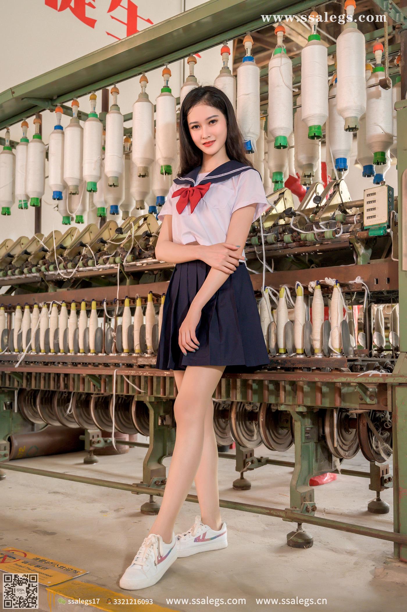 图片[23]-[SSA丝社]超清写真 NO.422 漫漫白色jk制服肉丝写真(下)[134P] – 速更版-美库