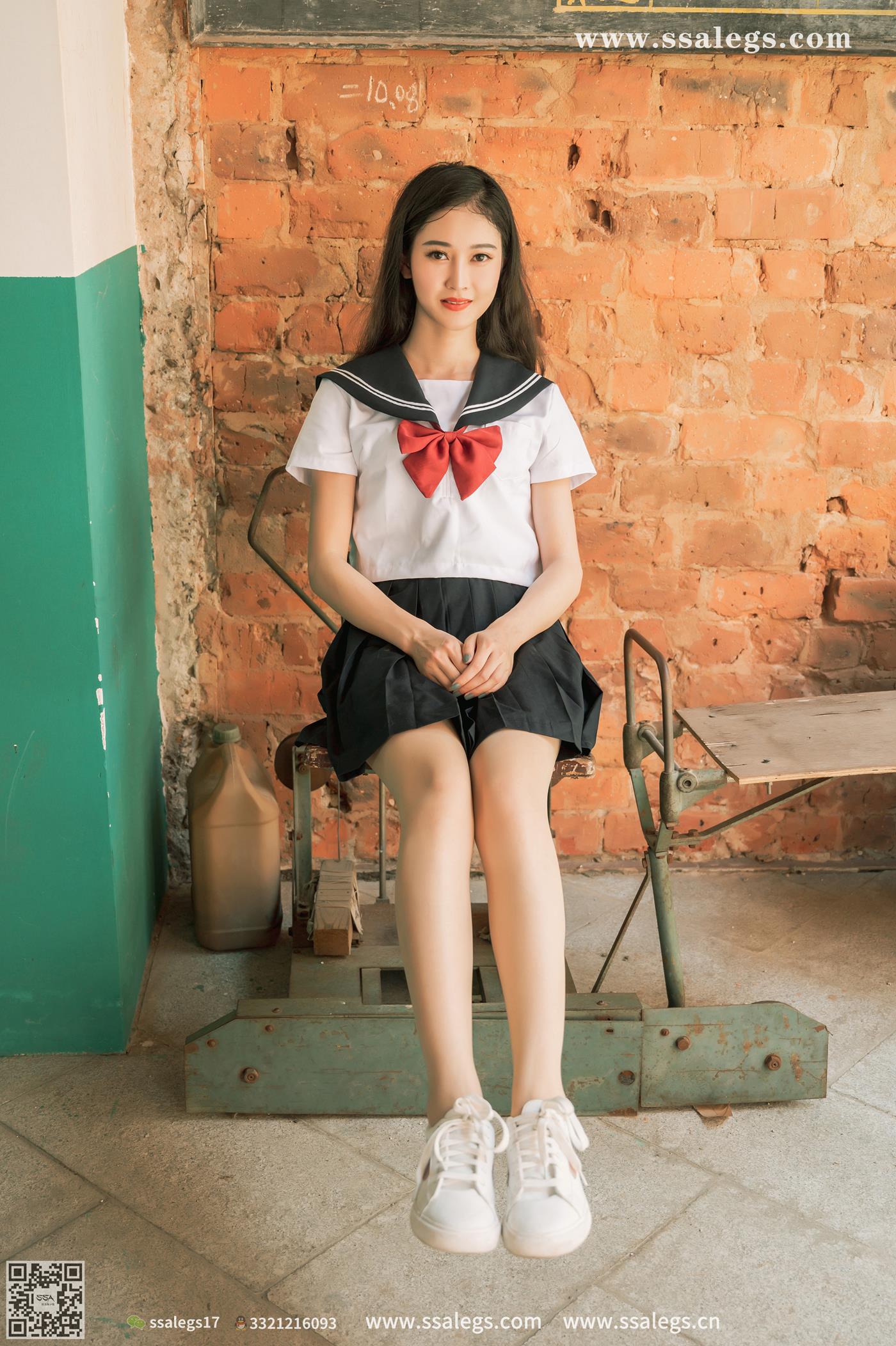 图片[37]-[SSA丝社]超清写真 NO.422 漫漫白色jk制服肉丝写真(下)[134P] – 速更版-美库