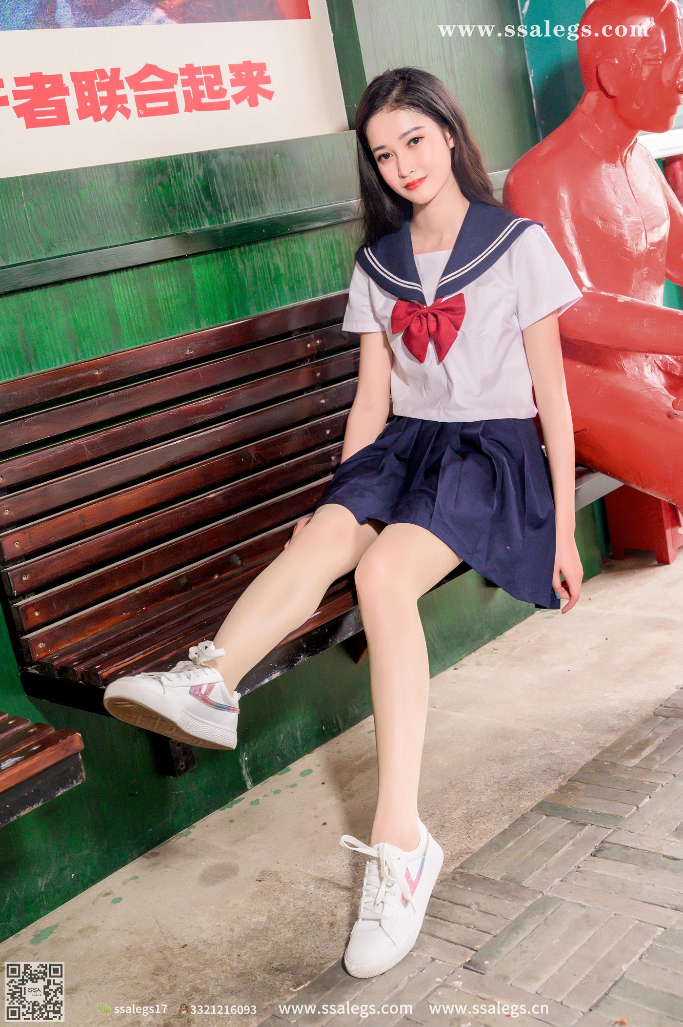 图片[76]-[SSA丝社]超清写真 NO.422 漫漫白色jk制服肉丝写真(下)[134P] – 速更版-美库