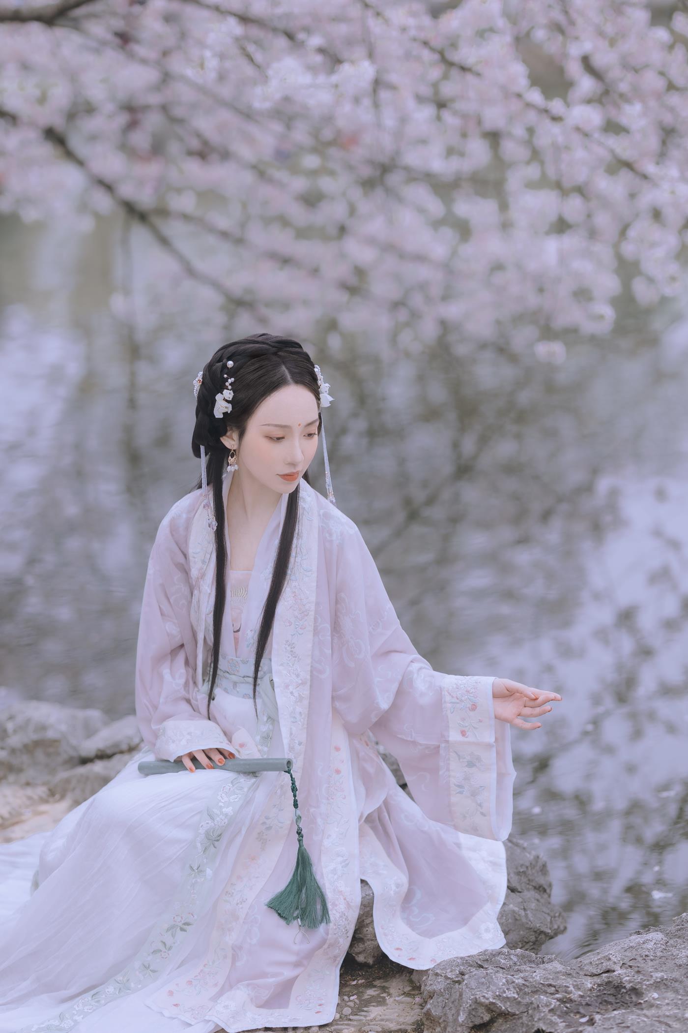 图片[26]-[YITUYU艺图语] 2022.01.14 樱花落 Joyceee [26P] – 速更版-美库