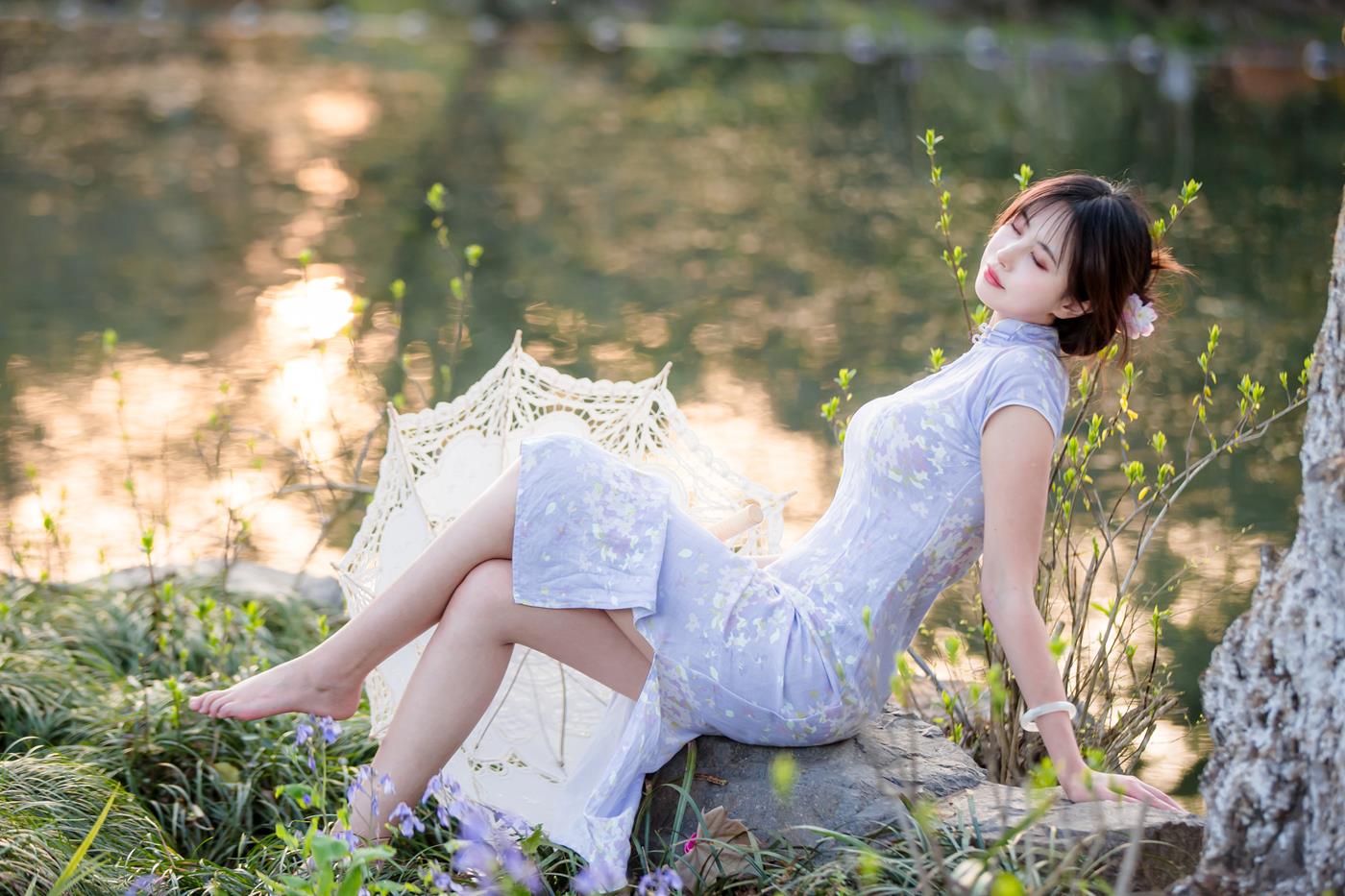 图片[10]-次元少女念雪ww  旗袍 [38P] – 速更版-美库