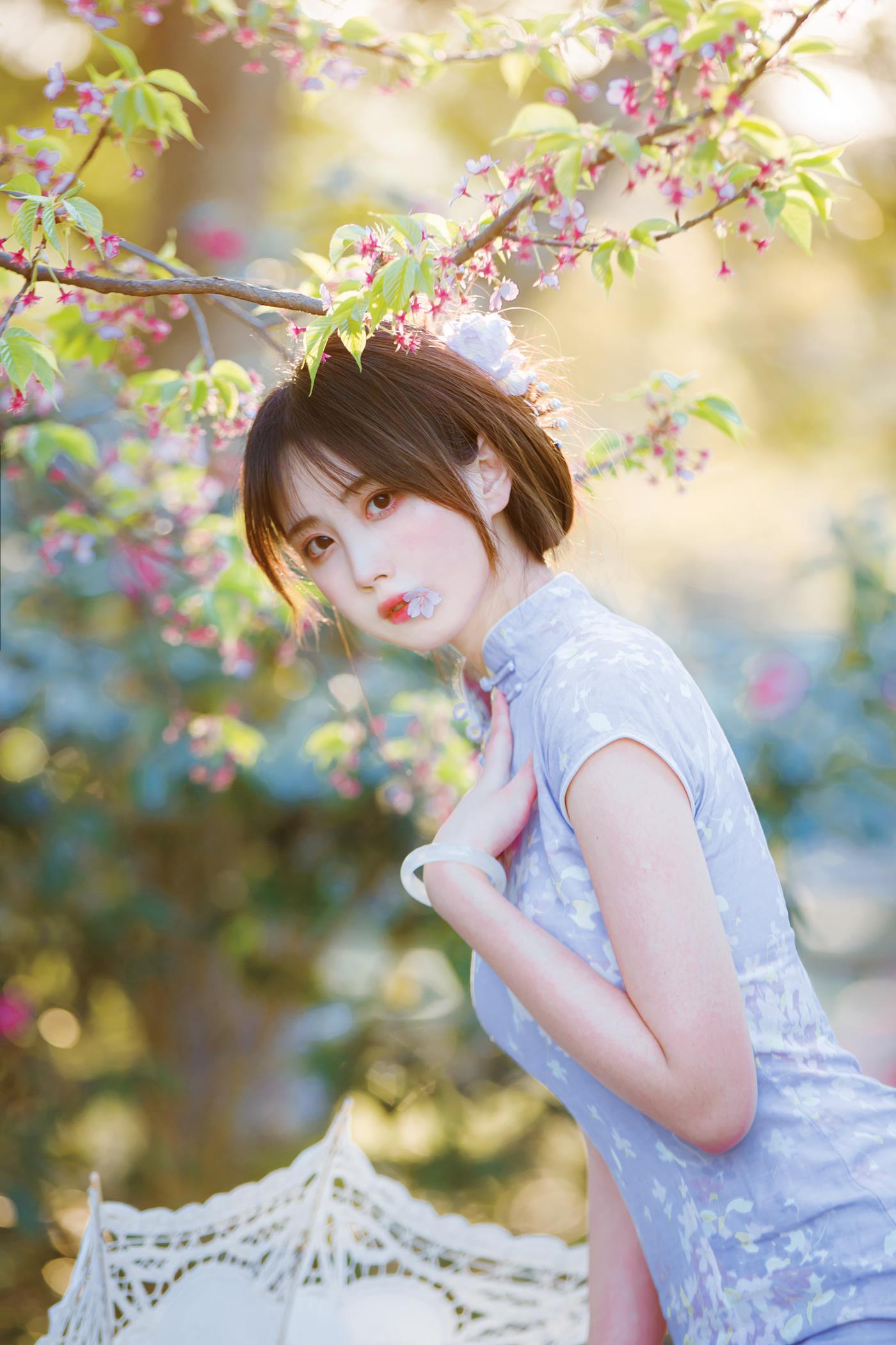 图片[19]-次元少女念雪ww  旗袍 [38P] – 速更版-美库