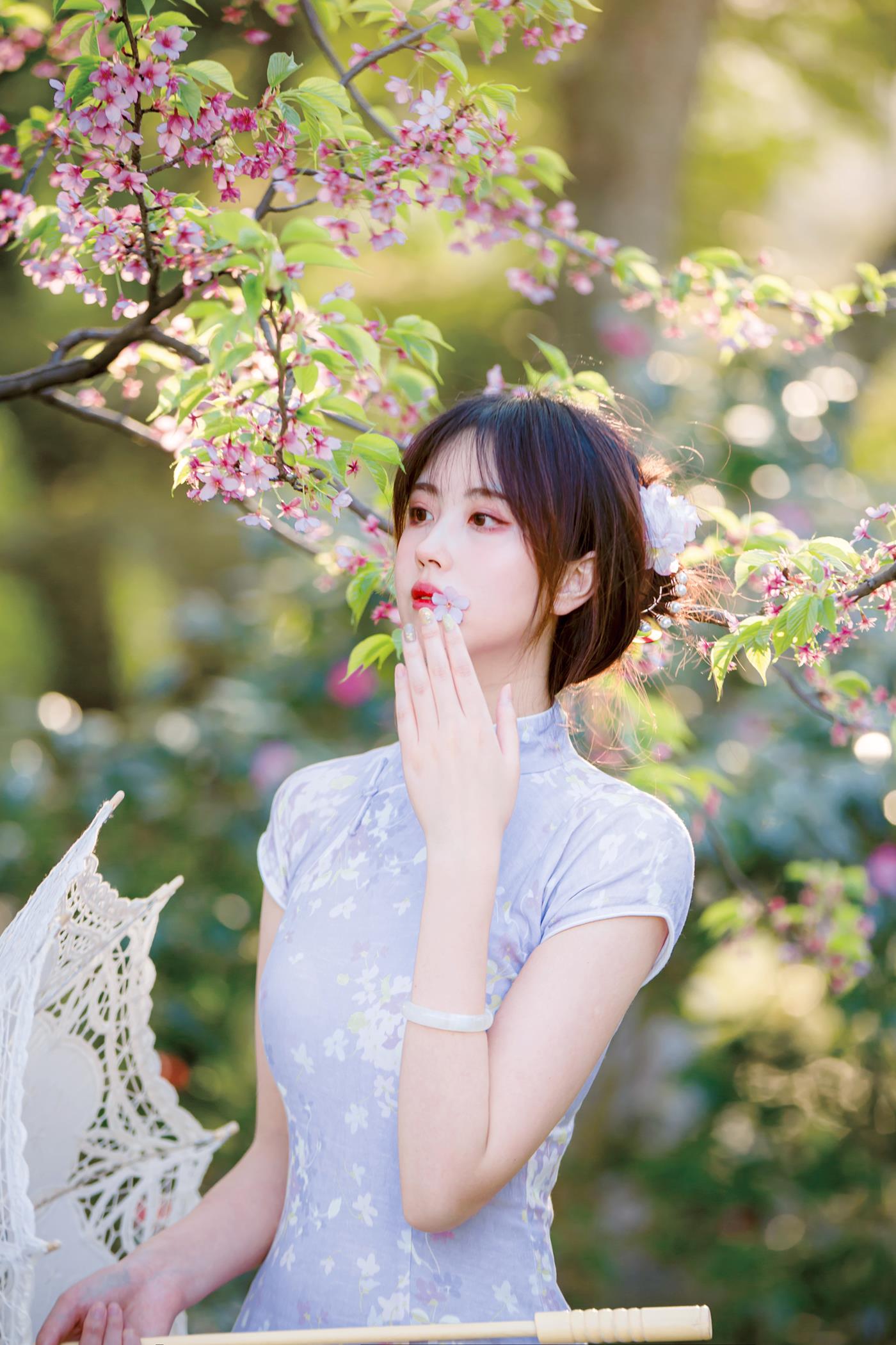 图片[23]-次元少女念雪ww  旗袍 [38P] – 速更版-美库