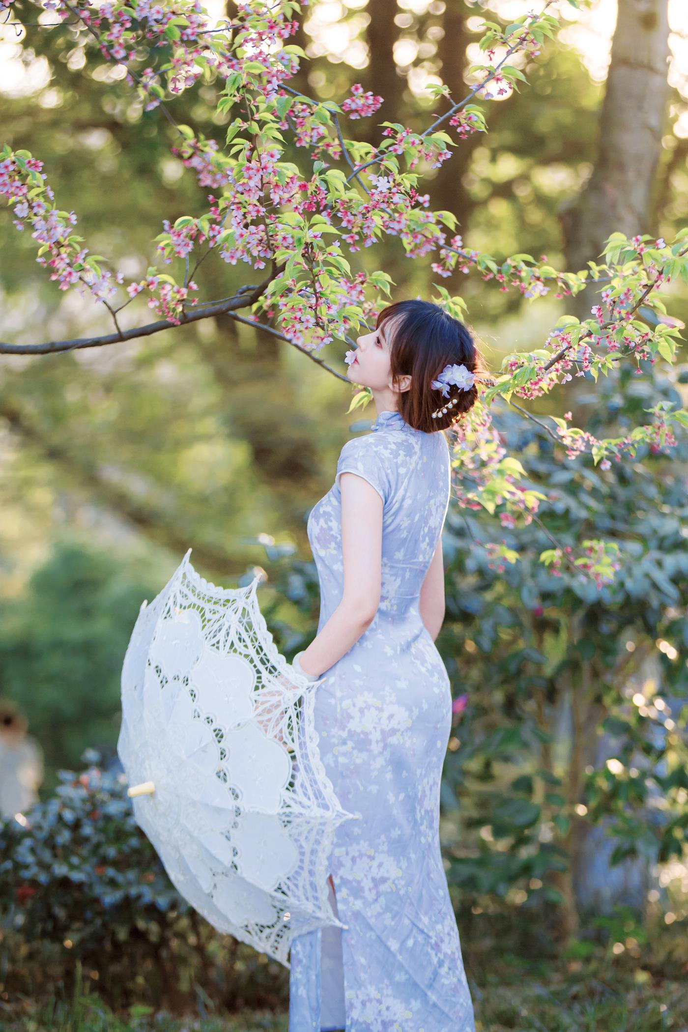 图片[38]-次元少女念雪ww  旗袍 [38P] – 速更版-美库