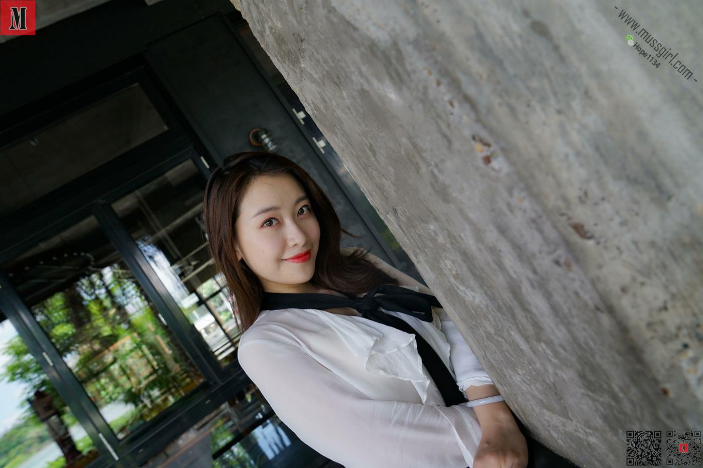 图片[98]-[MussGirl慕丝女郎]NO.210 捷白如玉[106P] – 速更版-美库