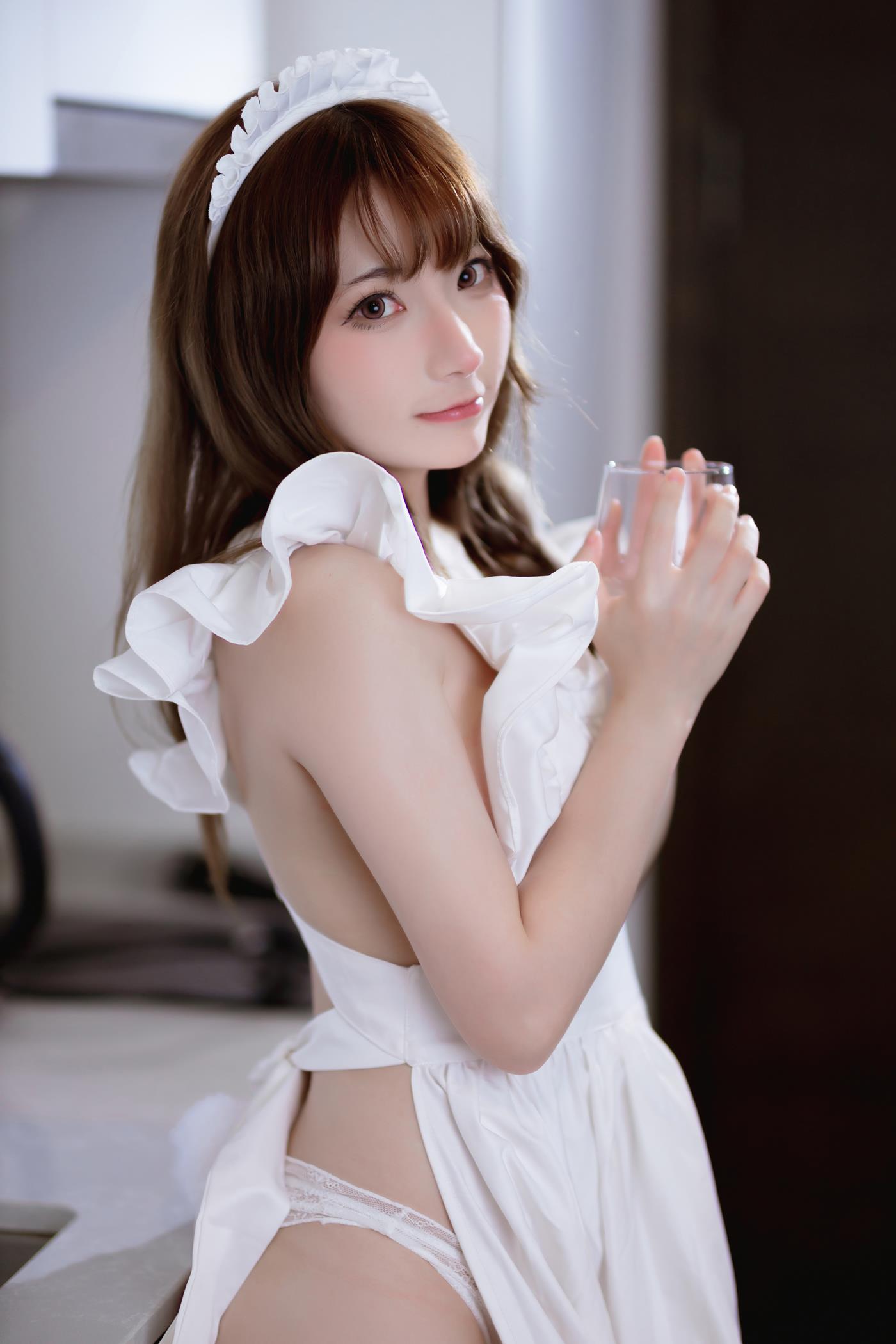 图片[12]-网紅Coser@是三不是世w  果体围裙 [25P] – 速更版-美库