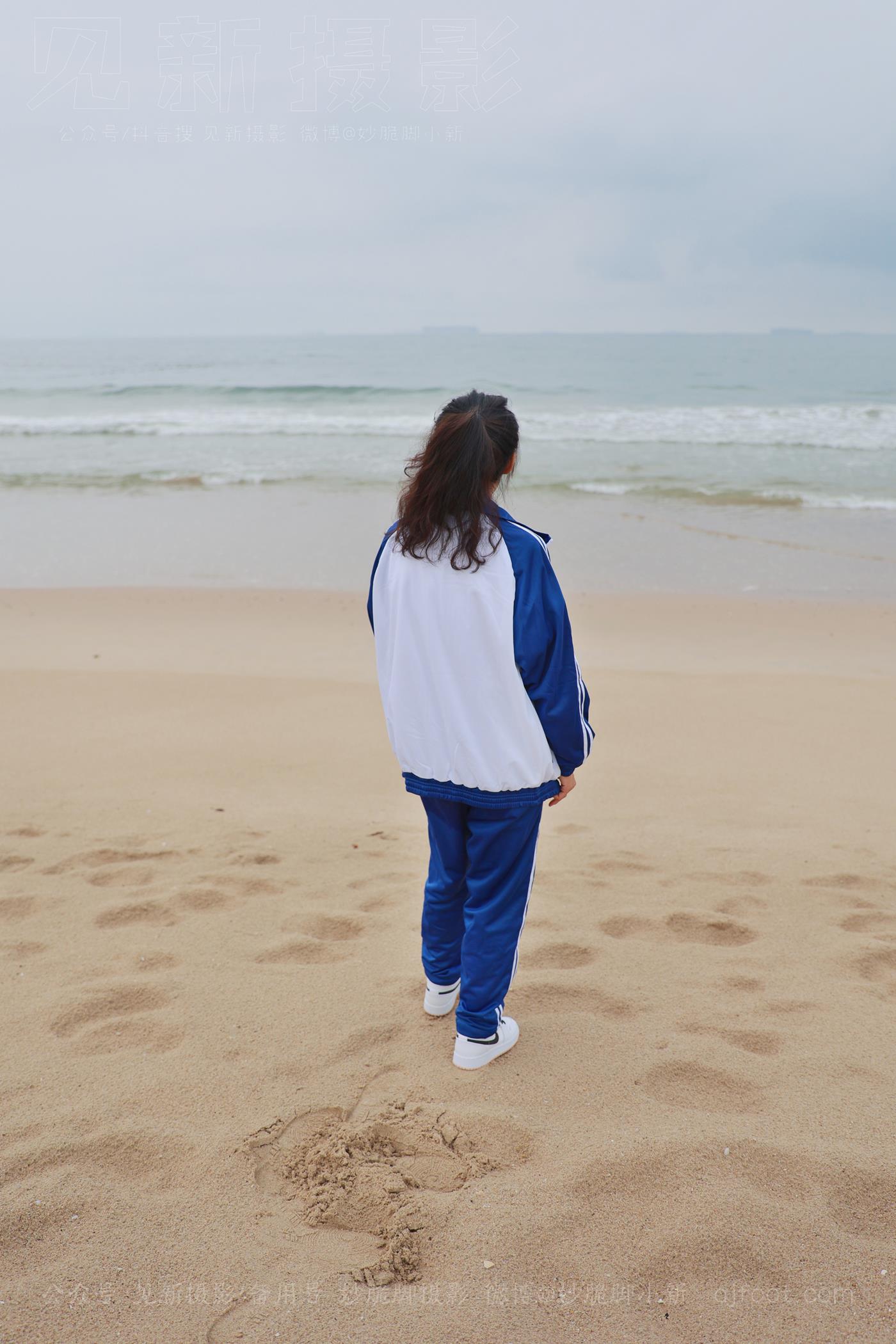 图片[31]-[见新摄影]NO.019 世界上最甜美的沙滩校园风，连海风都是甜的[252P] – 速更版-美库