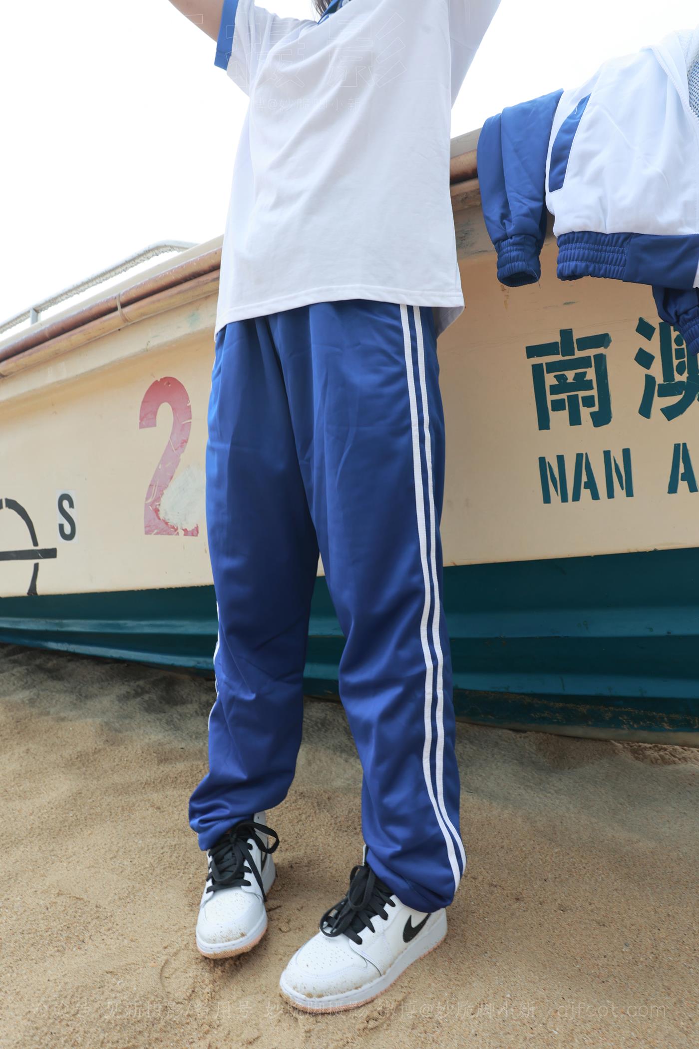 图片[44]-[见新摄影]NO.019 世界上最甜美的沙滩校园风，连海风都是甜的[252P] – 速更版-美库