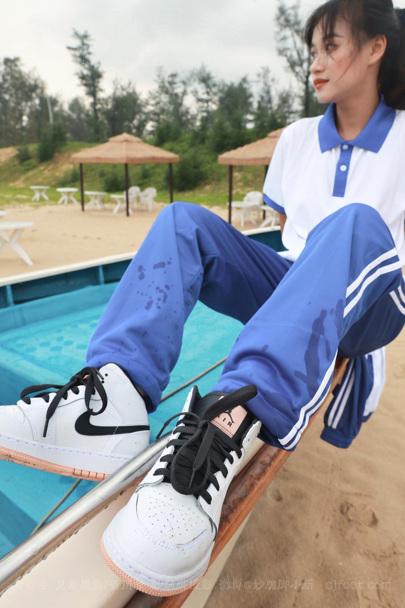 图片[49]-[见新摄影]NO.019 世界上最甜美的沙滩校园风，连海风都是甜的[252P] – 速更版-美库