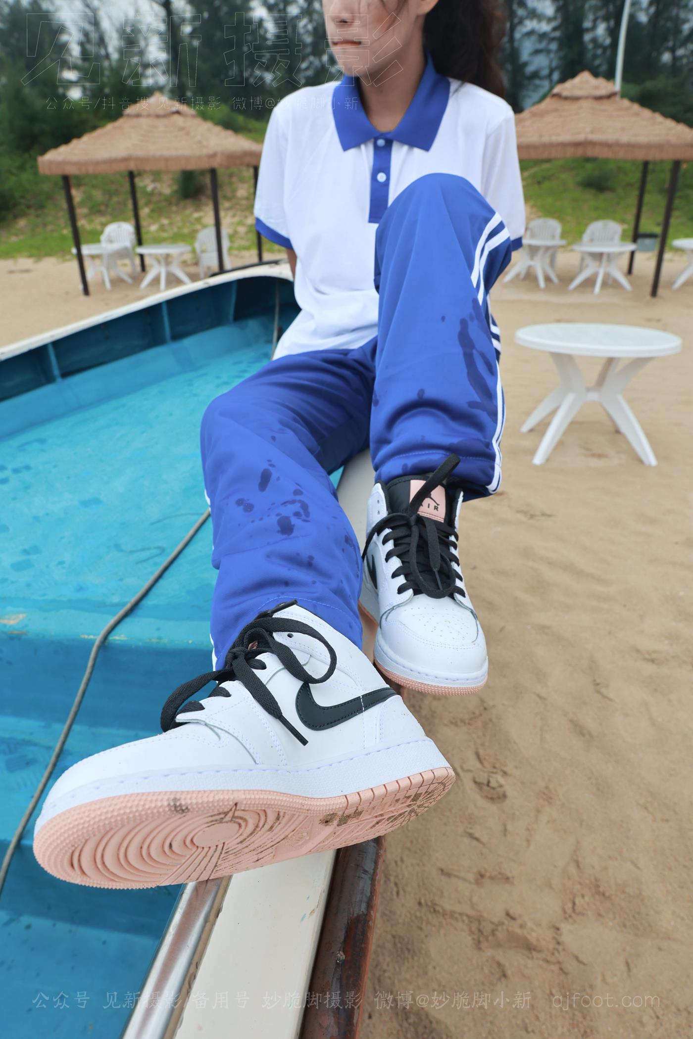 图片[51]-[见新摄影]NO.019 世界上最甜美的沙滩校园风，连海风都是甜的[252P] – 速更版-美库