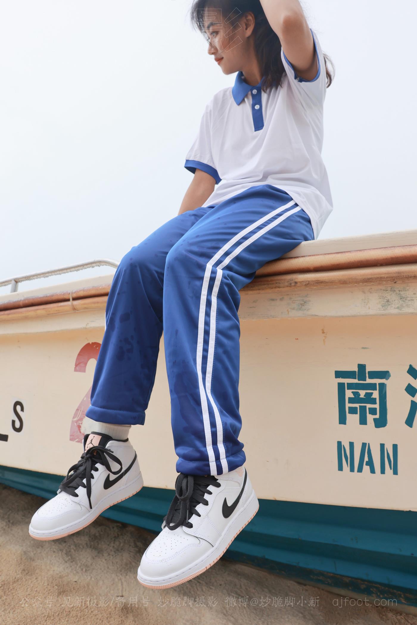 图片[55]-[见新摄影]NO.019 世界上最甜美的沙滩校园风，连海风都是甜的[252P] – 速更版-美库