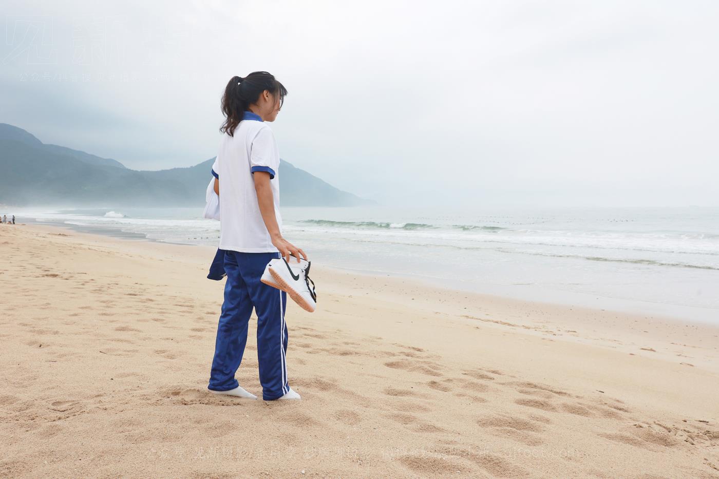 图片[61]-[见新摄影]NO.019 世界上最甜美的沙滩校园风，连海风都是甜的[252P] – 速更版-美库